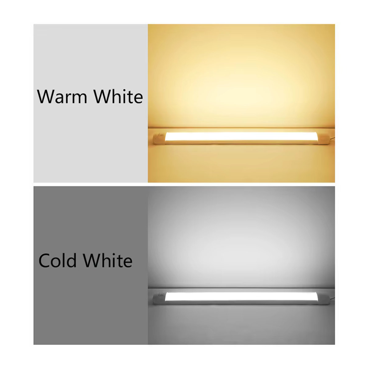 CANMEIJIA LED Röhrenleuchte T5 T8 für Zuhause und Bar, Kaltweiß, Länge: 120 cm - Bild 2