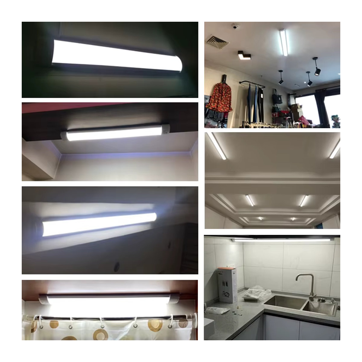 CANMEIJIA LED Röhrenleuchte T5 T8 für Zuhause und Bar, Kaltweiß, Länge: 120 cm - Bild 4