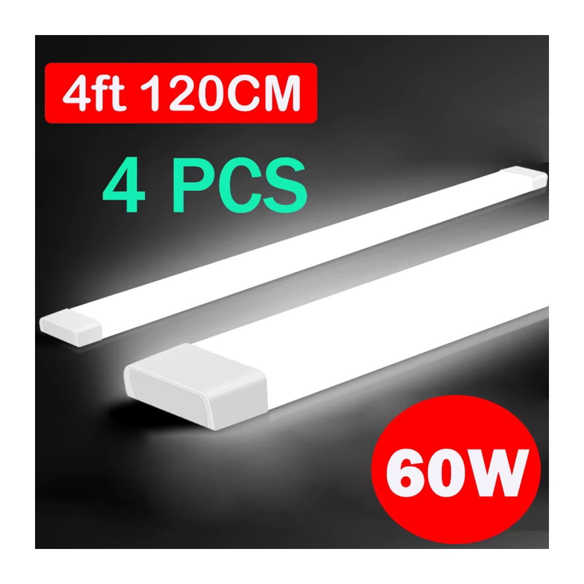 CANMEIJIA LED Röhrenleuchte T5 T8 für Zuhause und Bar, Kaltweiß, Länge: 120 cm - Bild 5