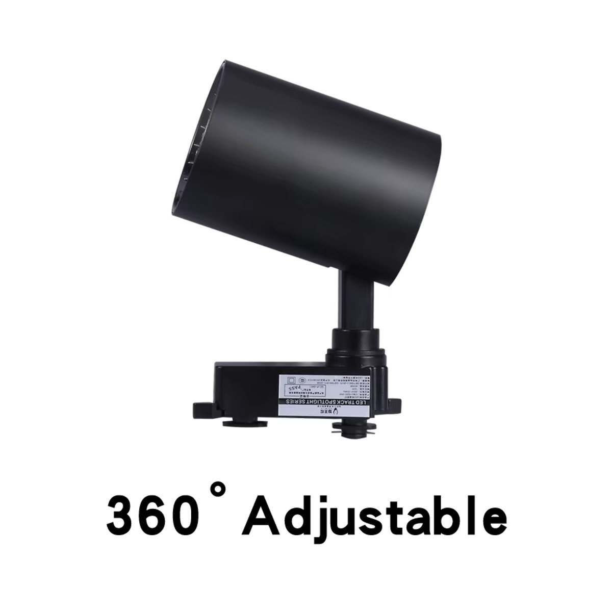 CANMEIJIA LED-Schienenlicht-Set Schwarz Modern mit 40 W Strahler für Innenbeleuchtung - Bild 3
