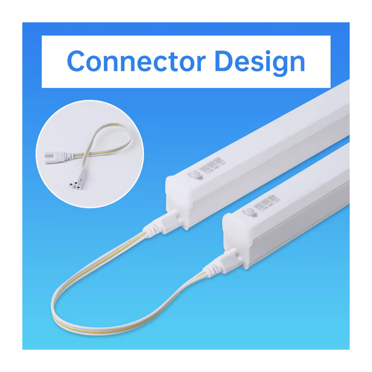 CANMEIJIA LED T5 Rohr Licht Bar in Weiß mit kaltweißem Licht für die Möbelbeleuchtung in Küche, Wohnzimmer oder Schlafzimmer - Bild 3