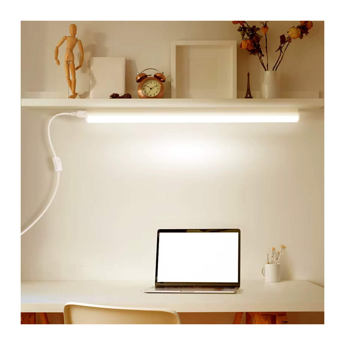 CANMEIJIA LED T5 Rohr Licht Bar in Weiß mit kaltweißem Licht für die Möbelbeleuchtung in Küche, Wohnzimmer oder Schlafzimmer - Bild 4