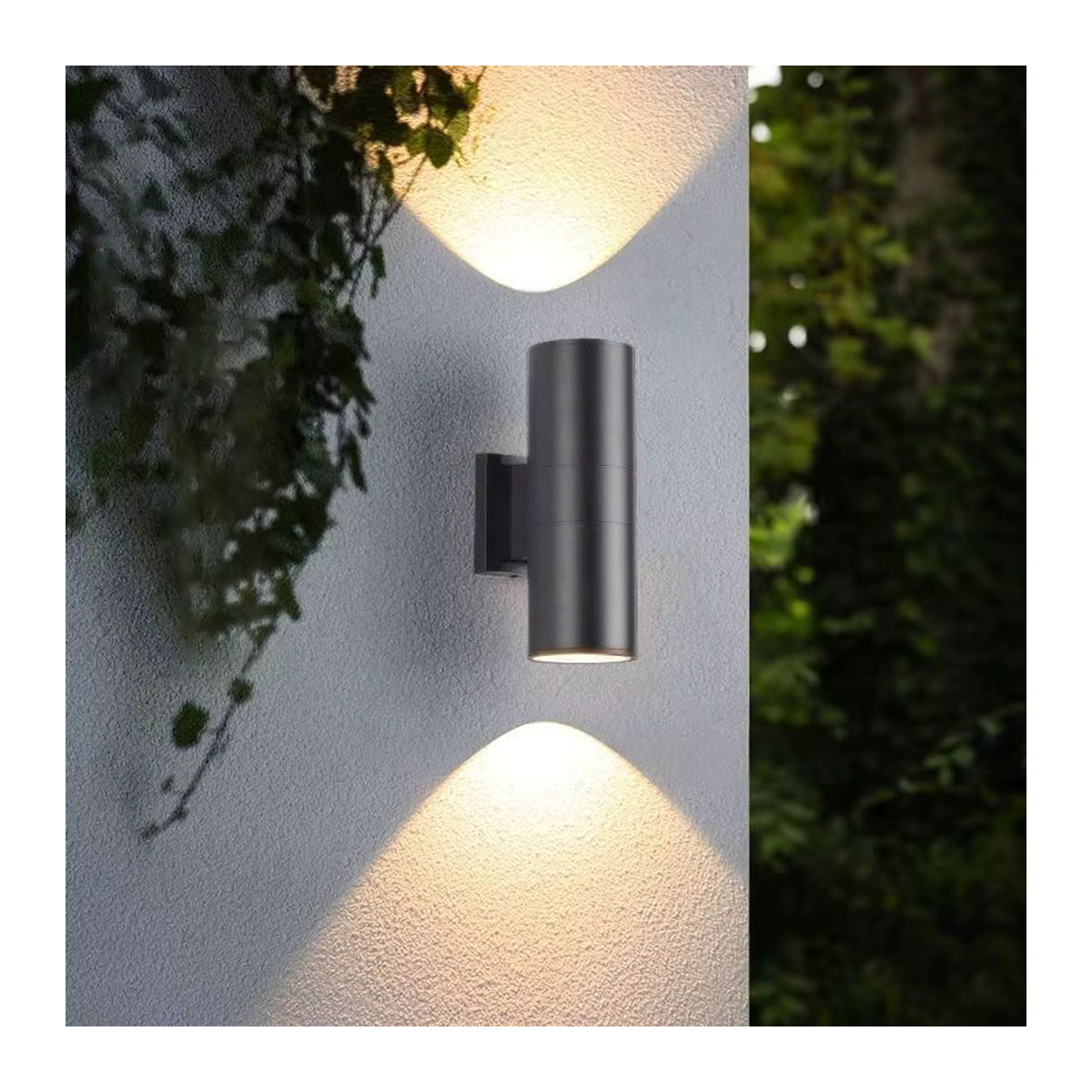 CANMEIJIA Moderne LED Wandleuchte für Innen und Außen mit E27 Fassung, Wasserdicht für Korridor, Schlafzimmer und Veranda - Bild 3