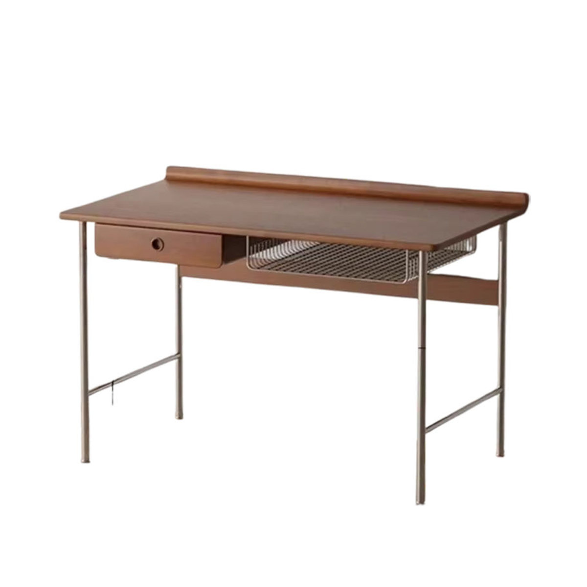 Cavandon Schreibtisch aus Holz in Braun im skandinavischen Design für Schlafzimmer und Büro - Bild 7