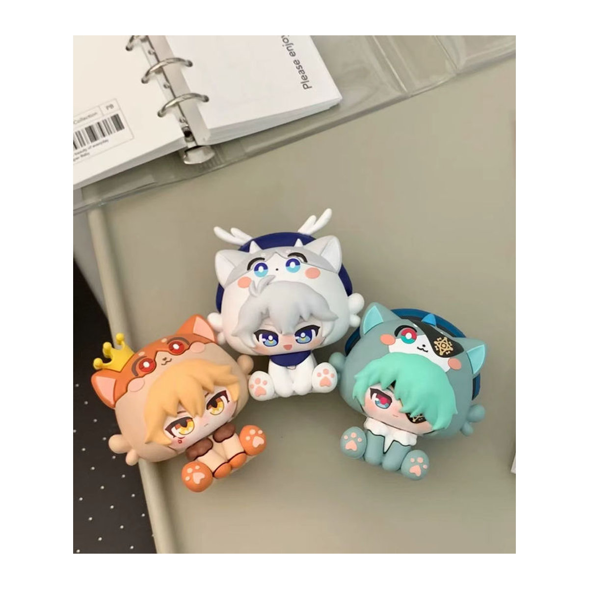 CEMSZD Honkai Star Rail Phainon Anaxa Anime Figur aus PVC, 100er Set, mehrfarbig, Höhe: 7 cm - Bild 3