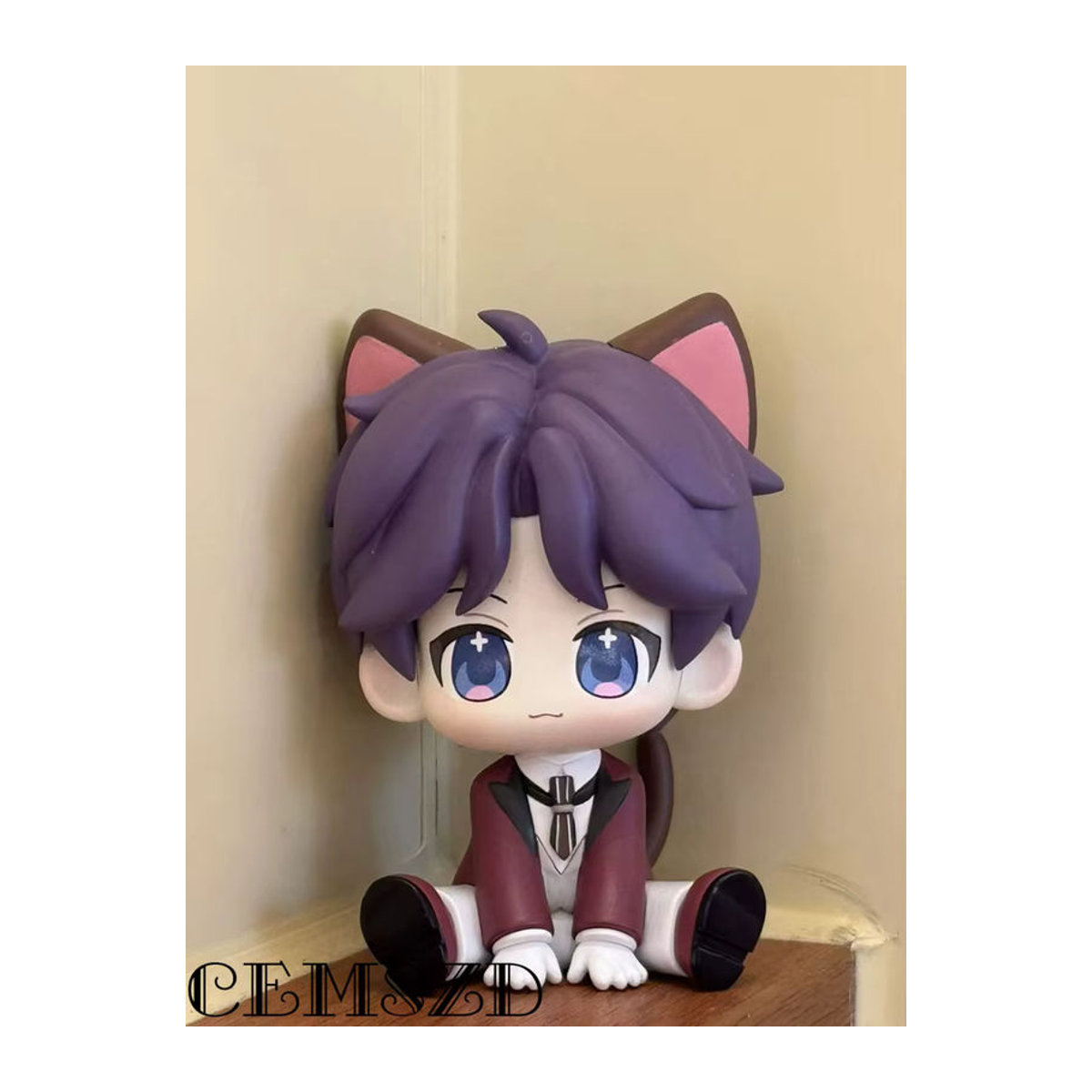 CEMSZD Love and Deepspace Sammelfigur Sylus als PVC Anime Desktop-Dekoration, mehrfarbig, Höhe: 7 cm - Bild 3