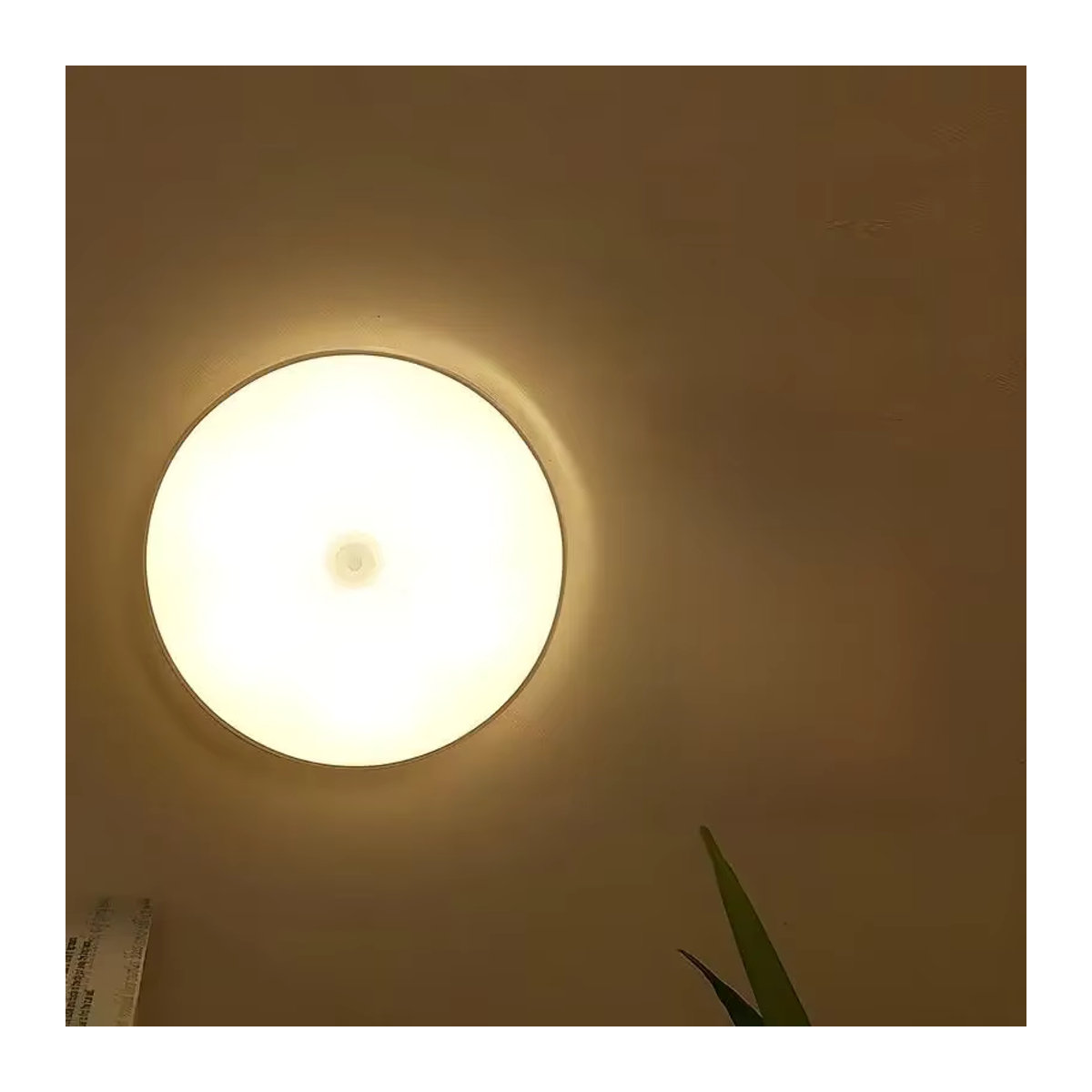 CENSHION LED Smart Nachtlicht mit Bewegungssensor und Magnetbefestigung, Warmweiß, USB-aufladbar, minimalistische Möbelbeleuchtung - Bild 7