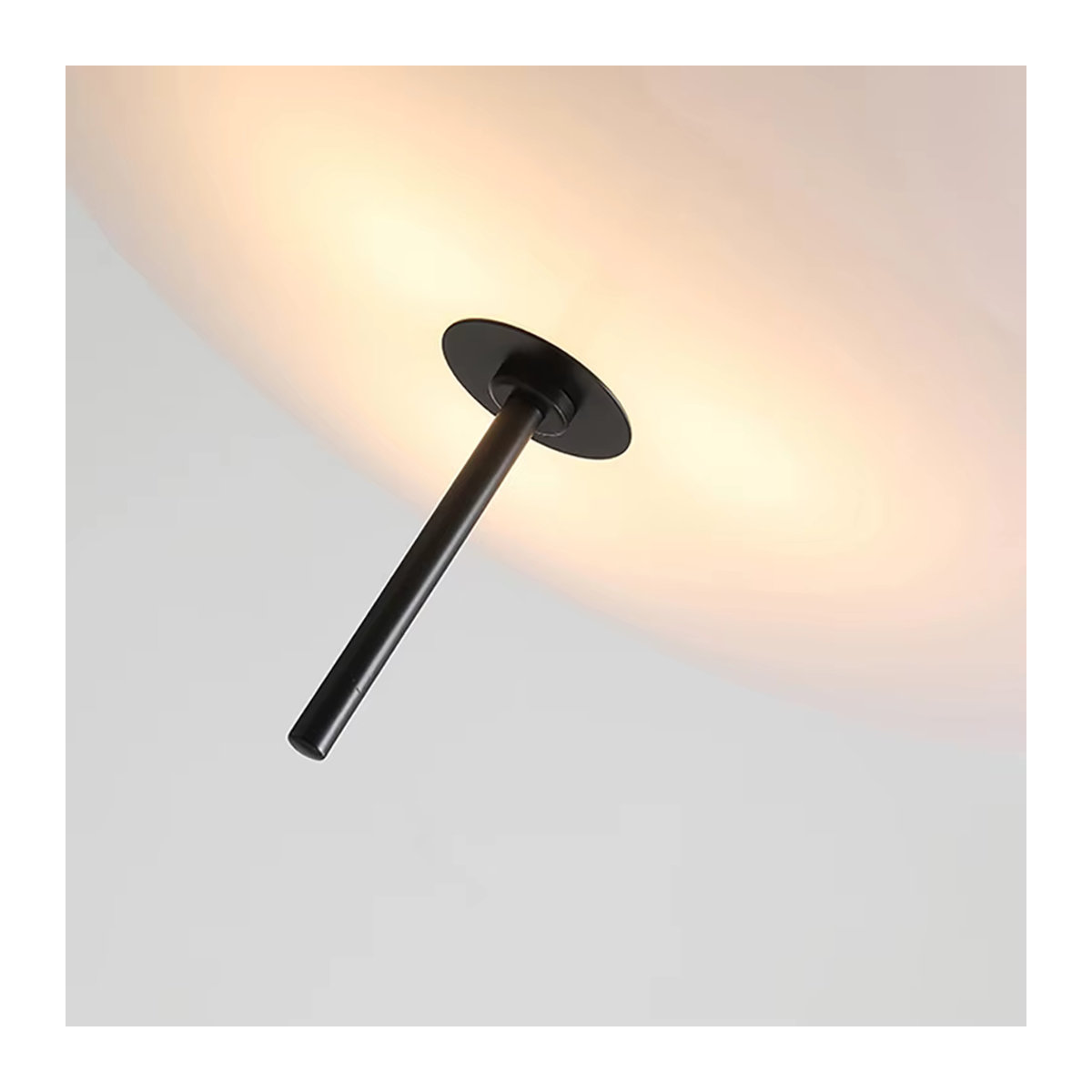 CETANT Moderne LED-Pendelleuchte im fliegenden Untertassen-Stil in Schwarz oder Weiß - Bild 6