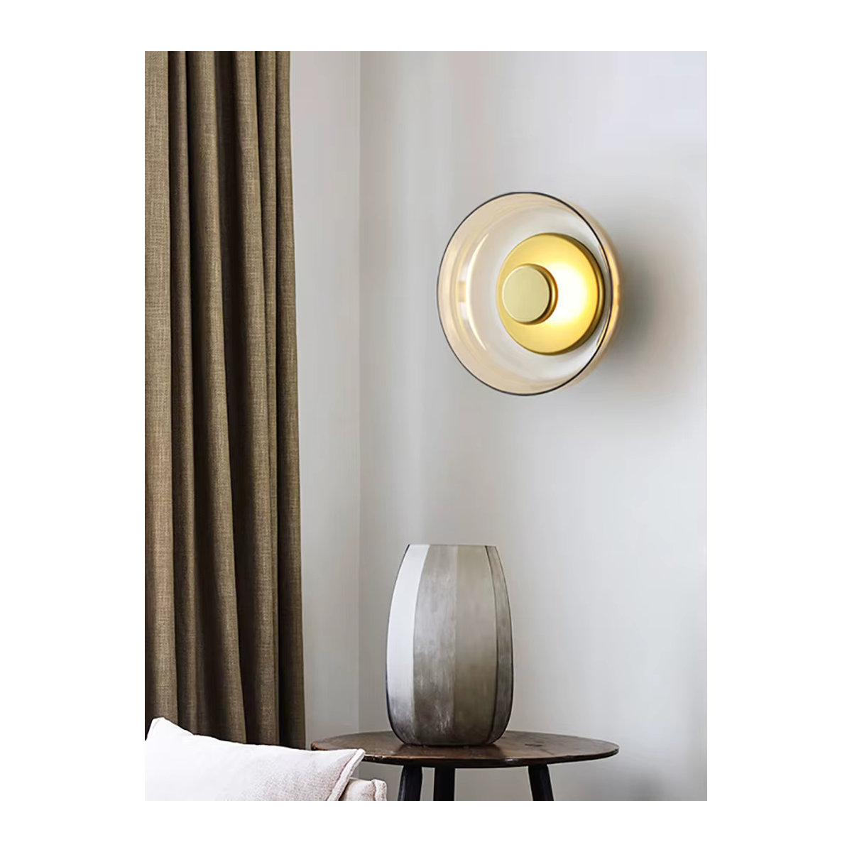 CETANT Vintage LED Wandleuchte aus Glas im minimalistischen Retro-Design - Bild 4