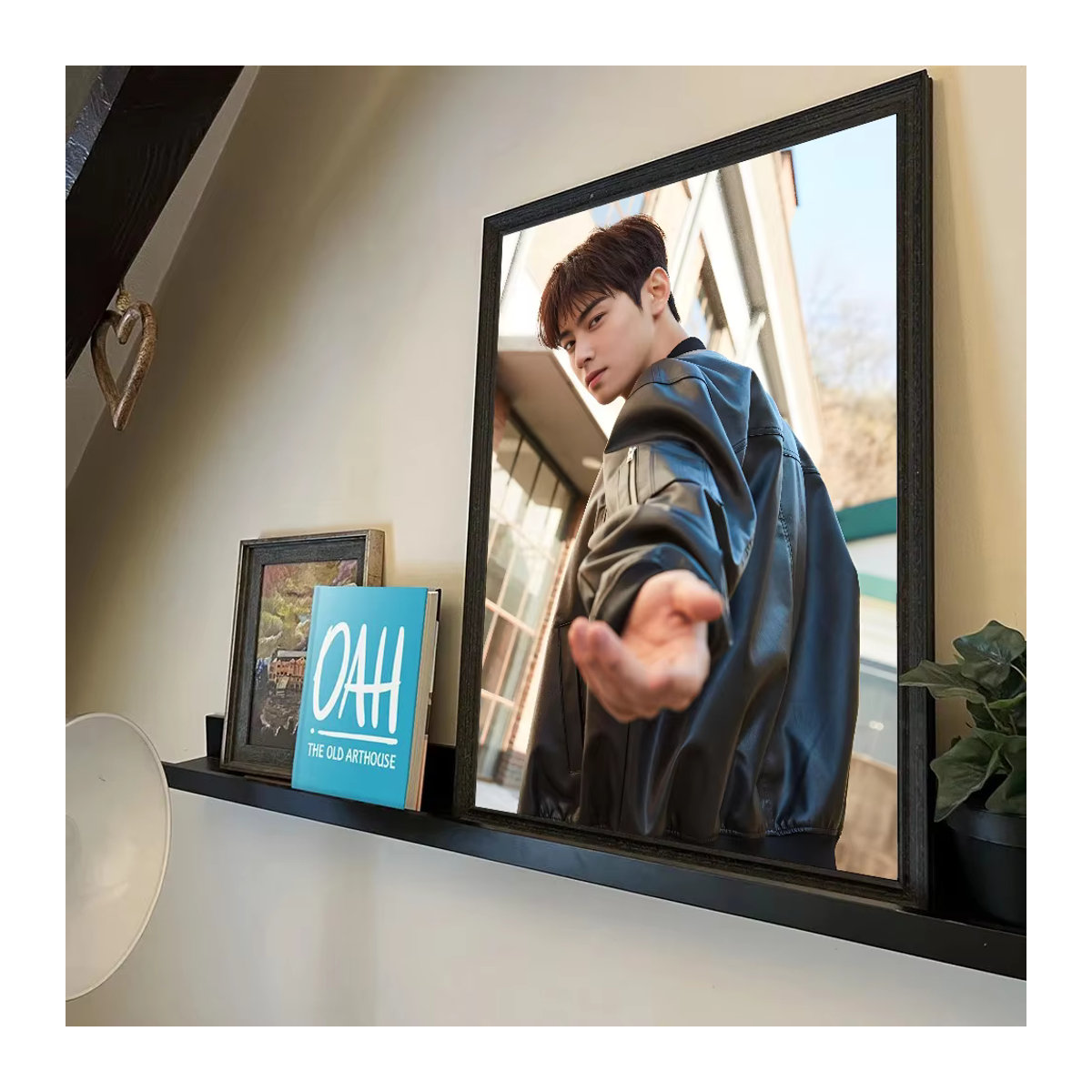 Cha E-EunWoo Poster als selbstklebende Wanddekoration, mehrfarbig, rechteckig - Bild 5