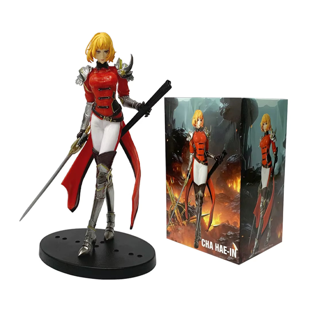 Cha Hae-in Actionfigur Anime-Version von Bandai, mehrfarbiges Sammlermodell aus PVC, Höhe: 20 cm - Bild 5