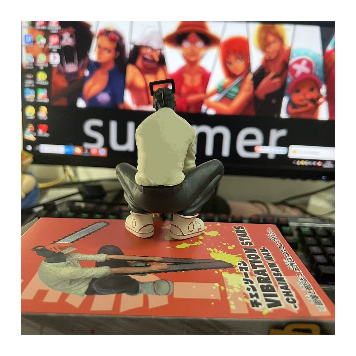 Chainsaw Man Power Anime-Figur aus Kunststoff, mehrfarbige Actionfigur und Sammlerstatue für Erwachsene - Bild 2