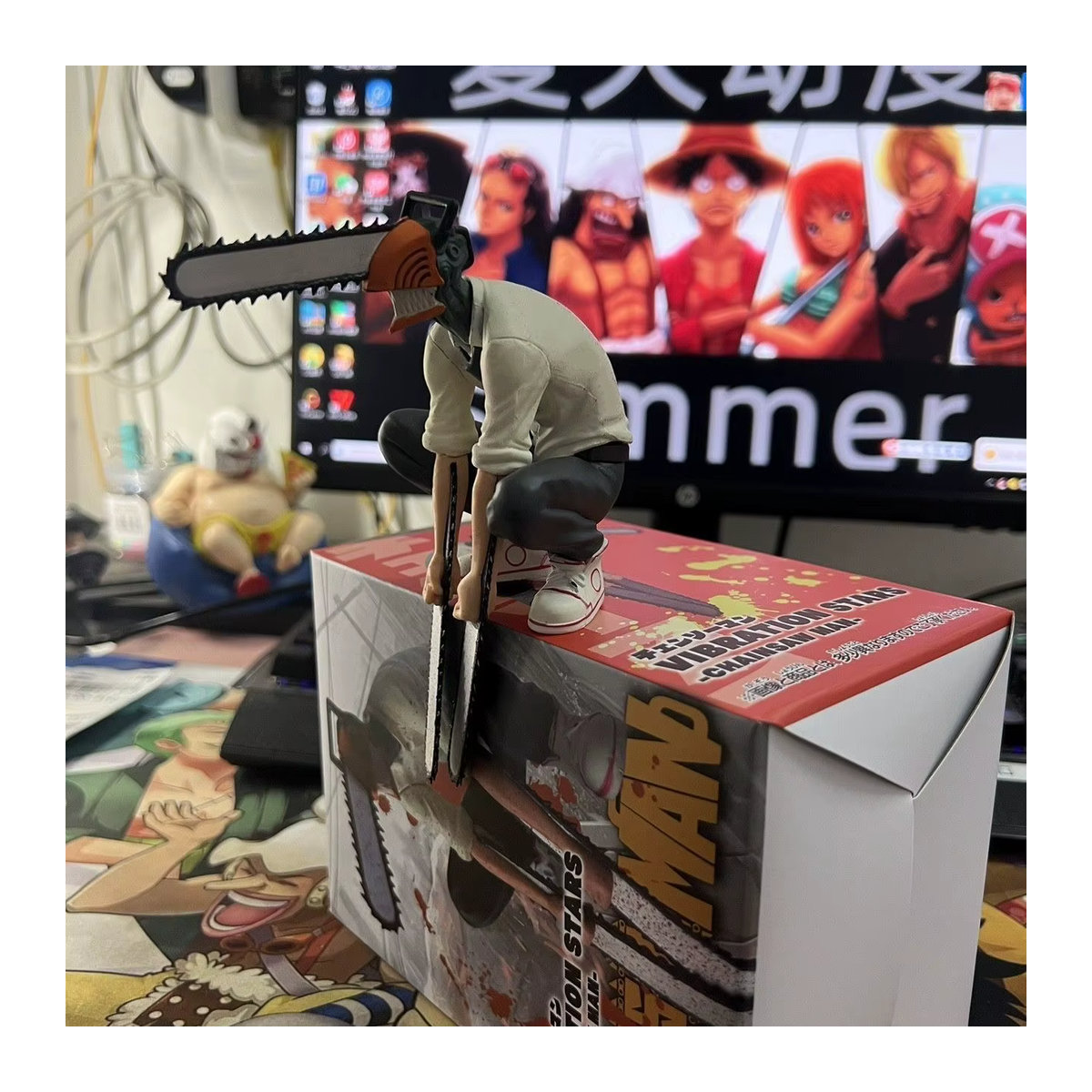 Chainsaw Man Power Anime-Figur aus Kunststoff, mehrfarbige Actionfigur und Sammlerstatue für Erwachsene - Bild 3