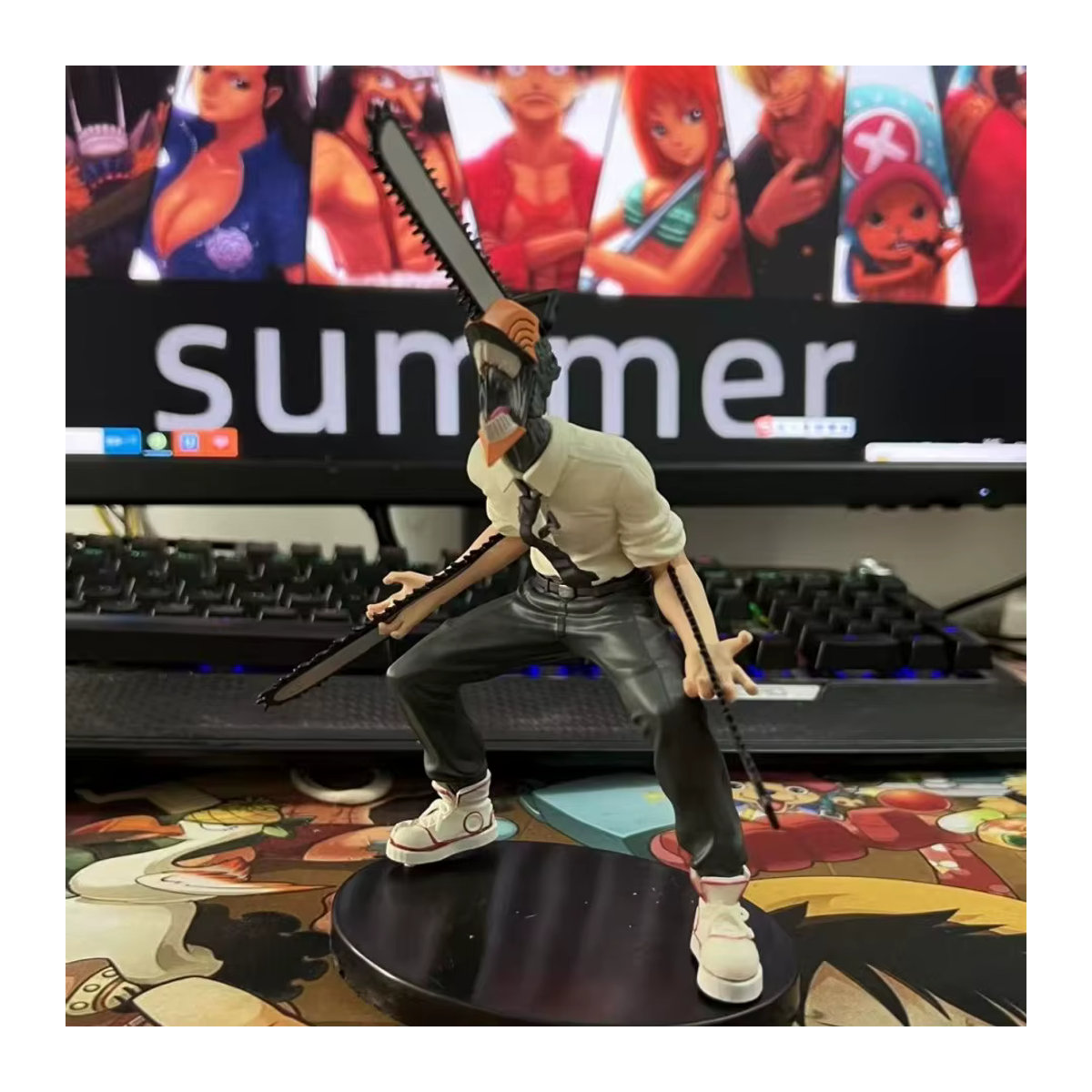 Chainsaw Man Power Anime-Figur aus Kunststoff, mehrfarbige Actionfigur und Sammlerstatue für Erwachsene - Bild 4
