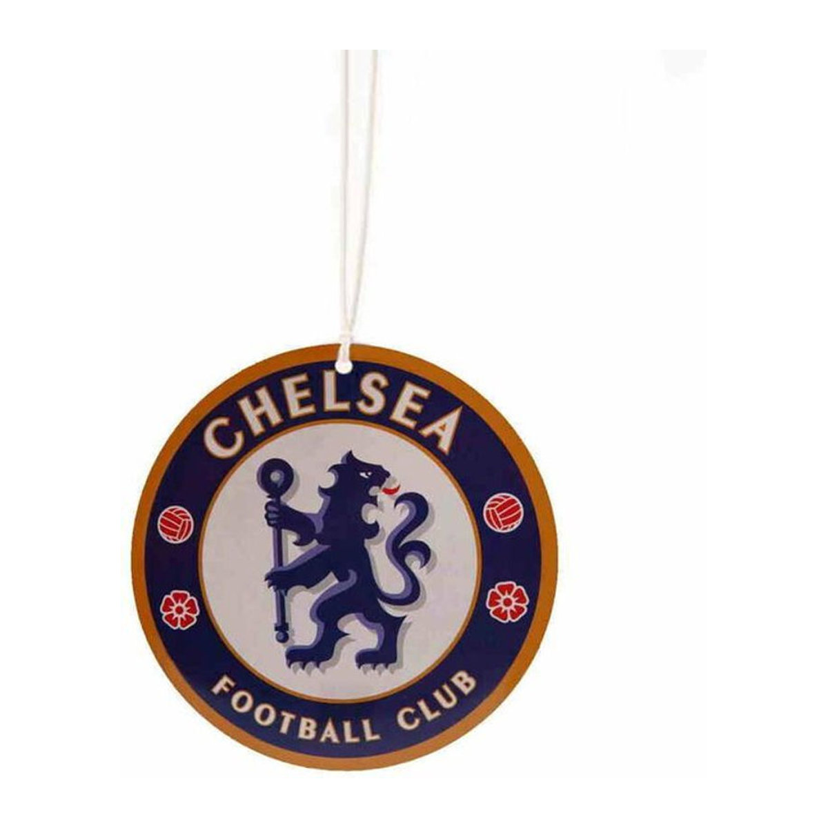 Chelsea FC Lufterfrischer mit Wappen in Weiß/Blau - Bild 1