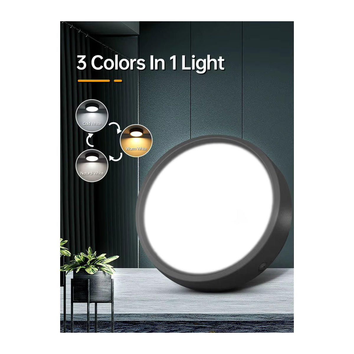 CHENBEN LED Aufputz Downlight Spot Mini Strahler für Wohnzimmer und Korridor in Schwarz oder Weiß - Bild 6