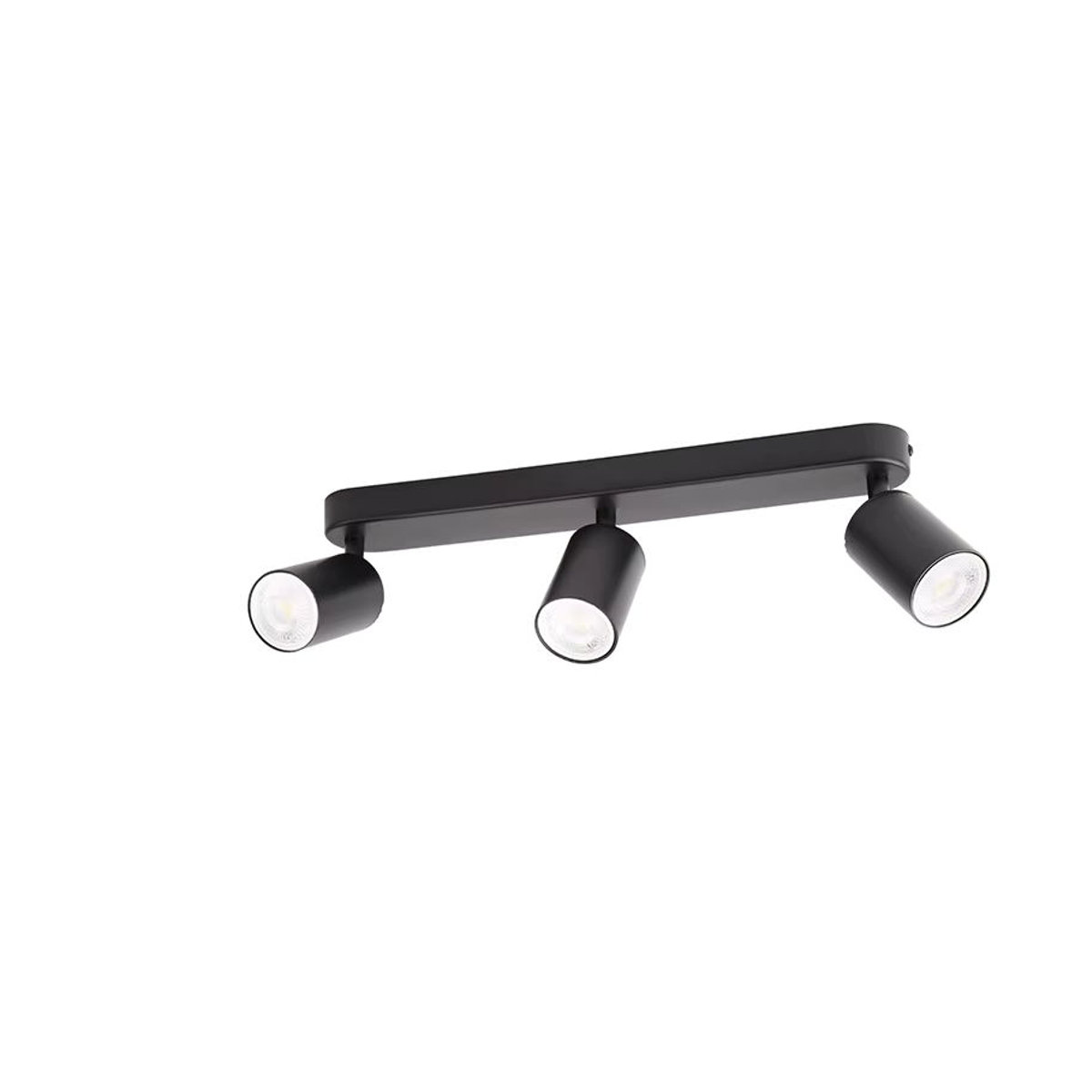 CHENBEN LED-Schienenleuchte Modern Schwarz mit GU10 Fassung als Kronleuchter und Schienensystem für Schlafzimmer, Flur oder Shop - Bild 7