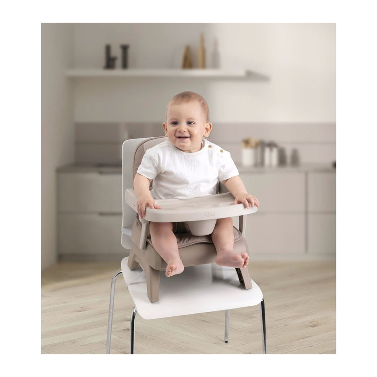 Chicco Stuhl-Sitzerhöhung Bento in Beige - Bild 2