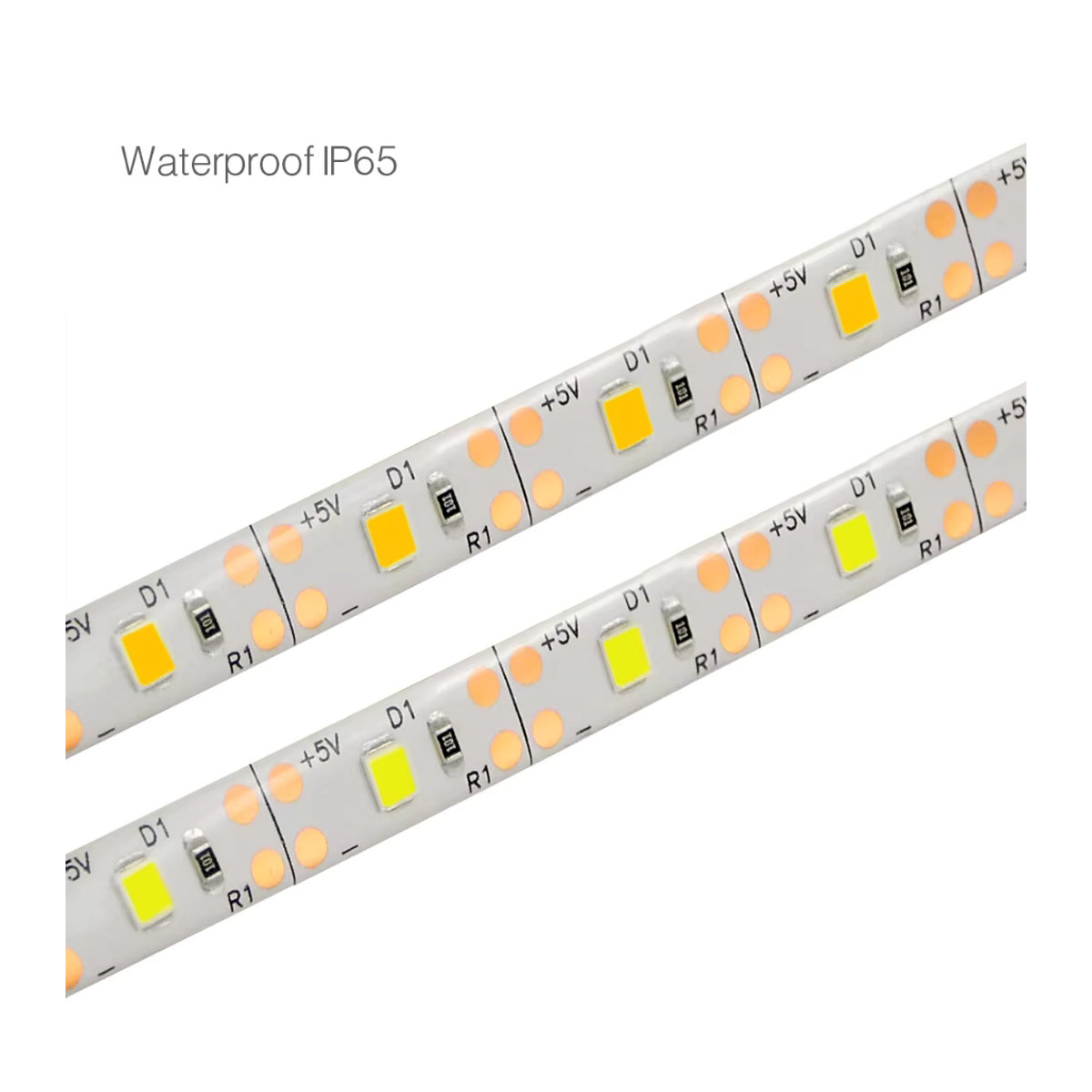CHNAITEKE LED-Unterschrankleuchte in Weiß mit kabellosem PIR-Bewegungssensor und USB-Anschluss für Möbelbeleuchtung - Bild 2