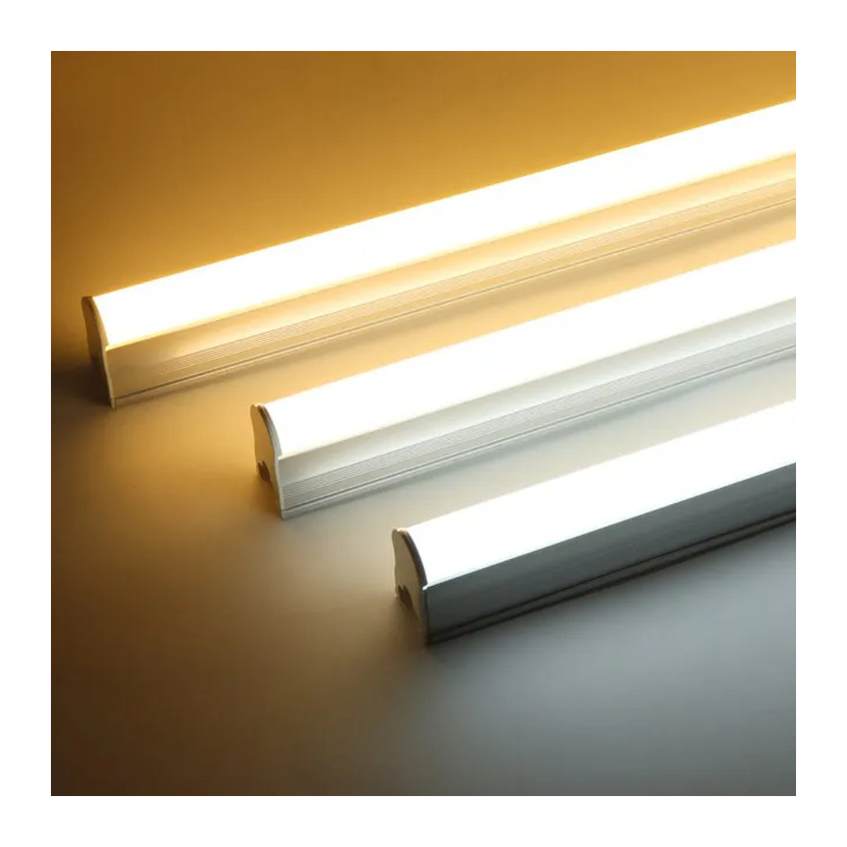 CHNAITEKE T5 LED-Röhrenleuchte 15 W, 50 cm, Weiß/Warmweiß/Neutralweiß (2700 K–6500 K) - Bild 1