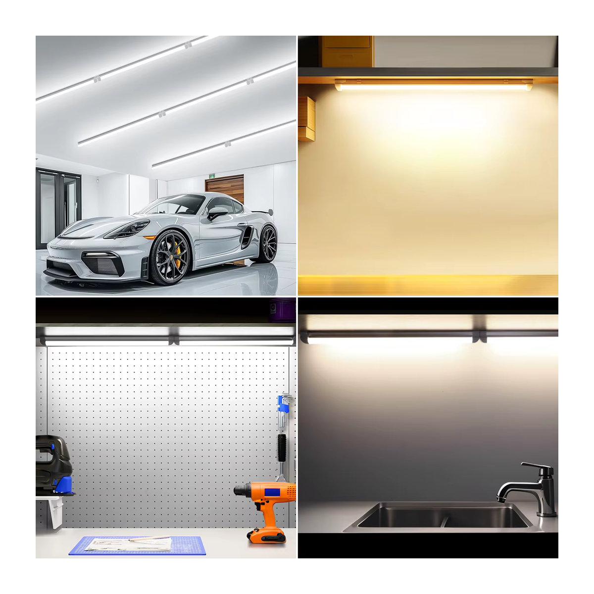 CHNAITEKE T8 LED Leuchtstofflampe Energiesparende LED Röhre 25 W AC220V Länge: 50 cm - Bild 3