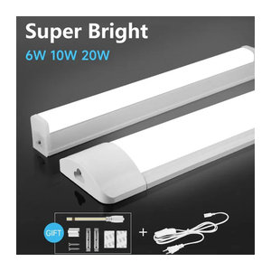 CHUANGYANG LED Unterbauleuchte für die Küche, minimalistische Möbelbeleuchtung in Weiß, 20W