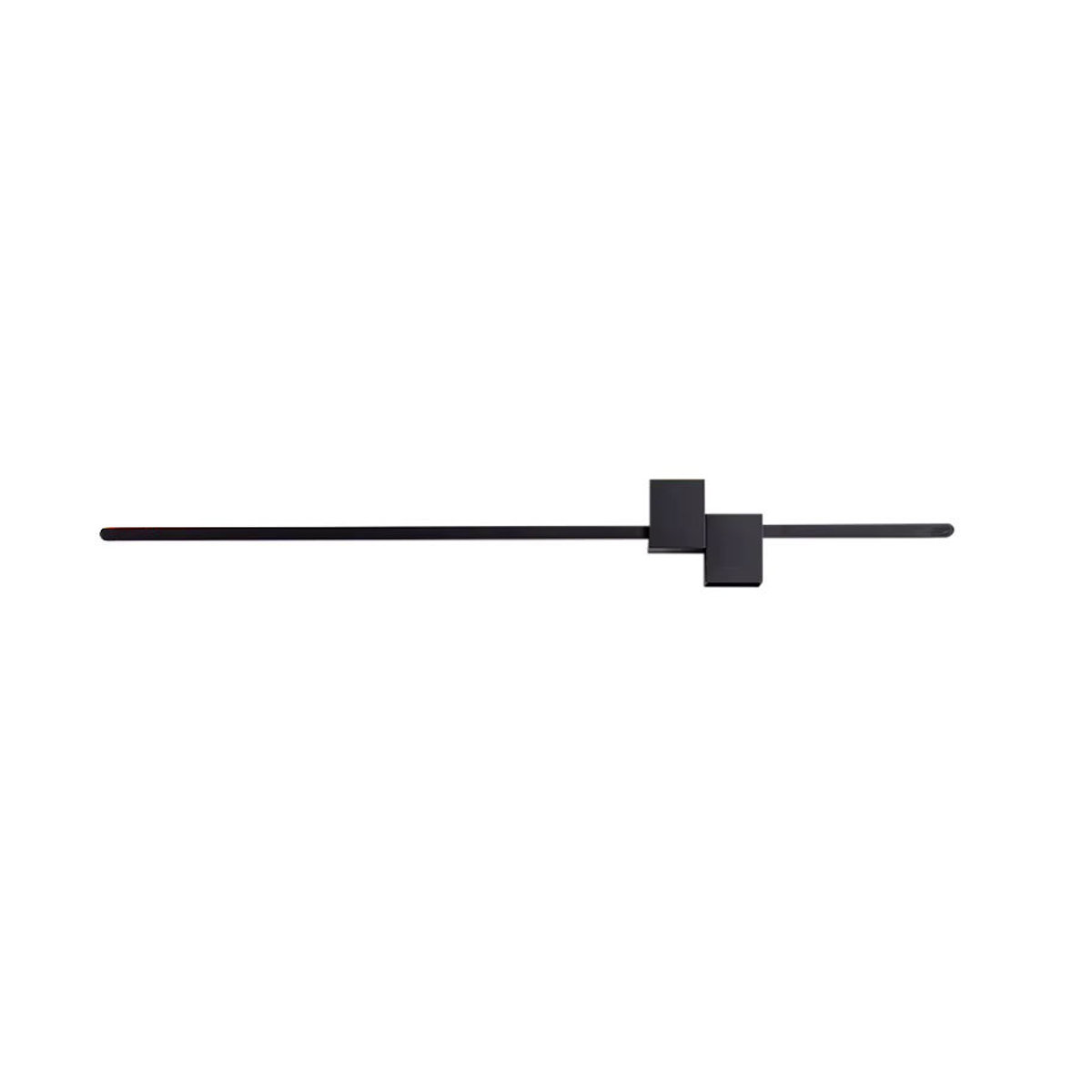 Claeted Moderne LED-Wandleuchte Minimalistisch in Schwarz - Bild 5