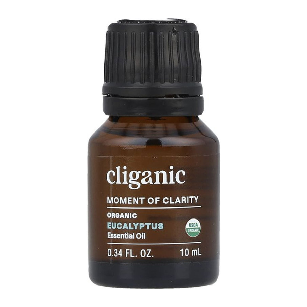Cliganic Moment De Clarté Eucalyptus Biologique Ätherisches Öl in brauner Glasflasche, 10 ml - Bild 1