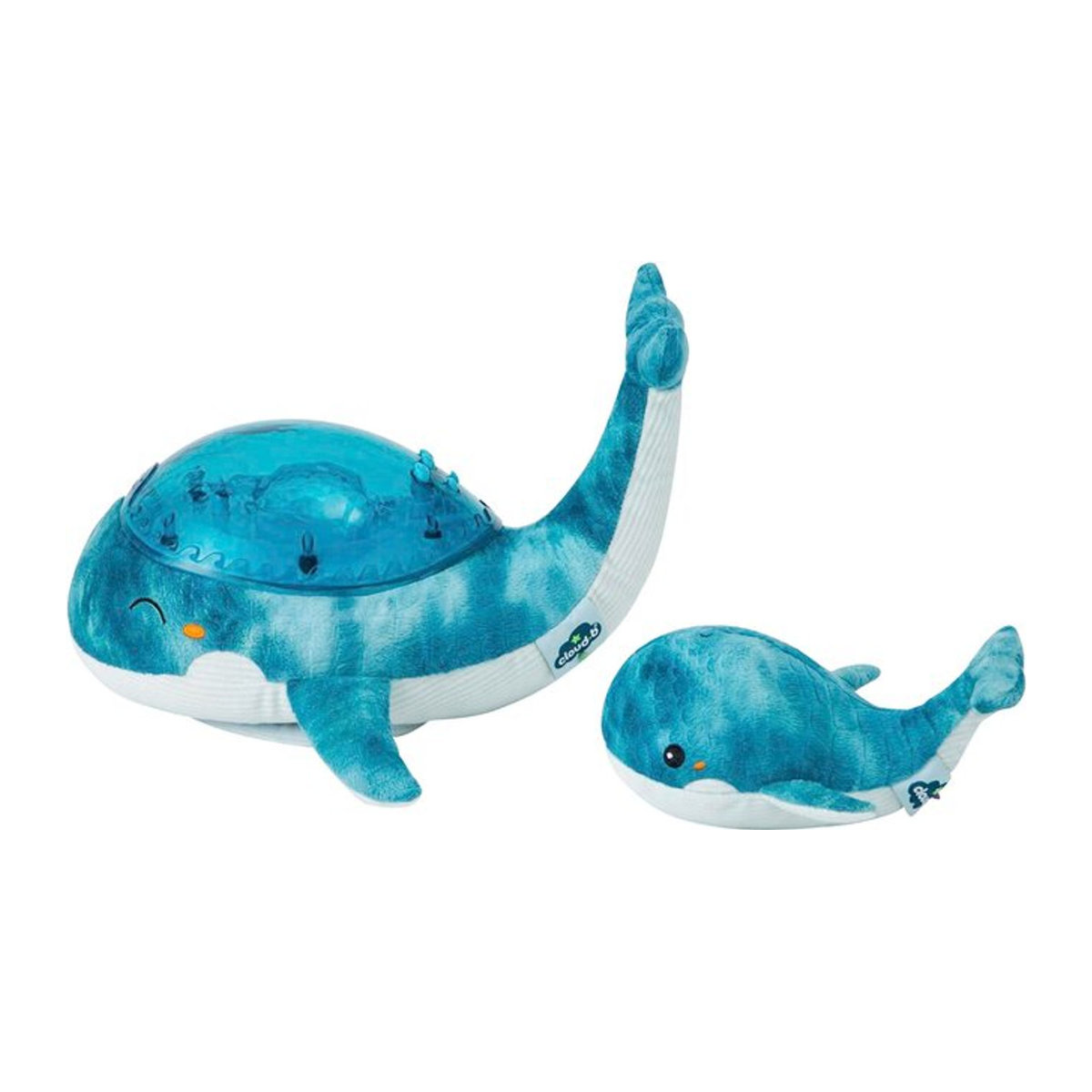Cloud B Nachtlicht Projektor Tranquil Whale Family in Blau - Bild 4