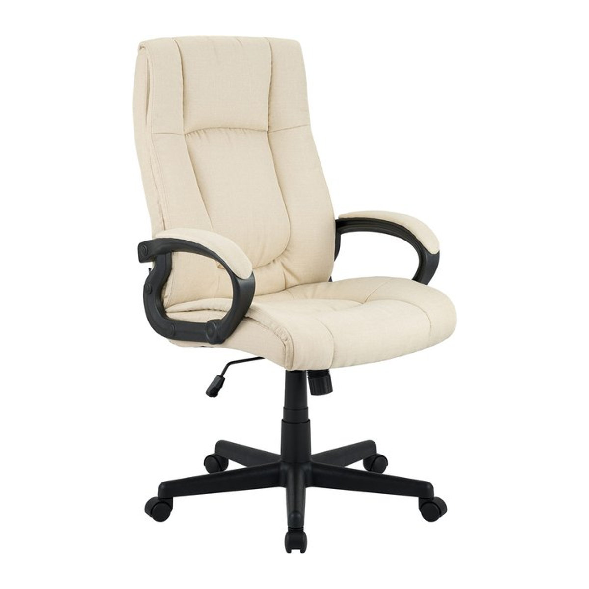 CLP Bürostuhl Sparta ergonomisch mit Wippfunktion und Höhenverstellung in Beige - Bild 1