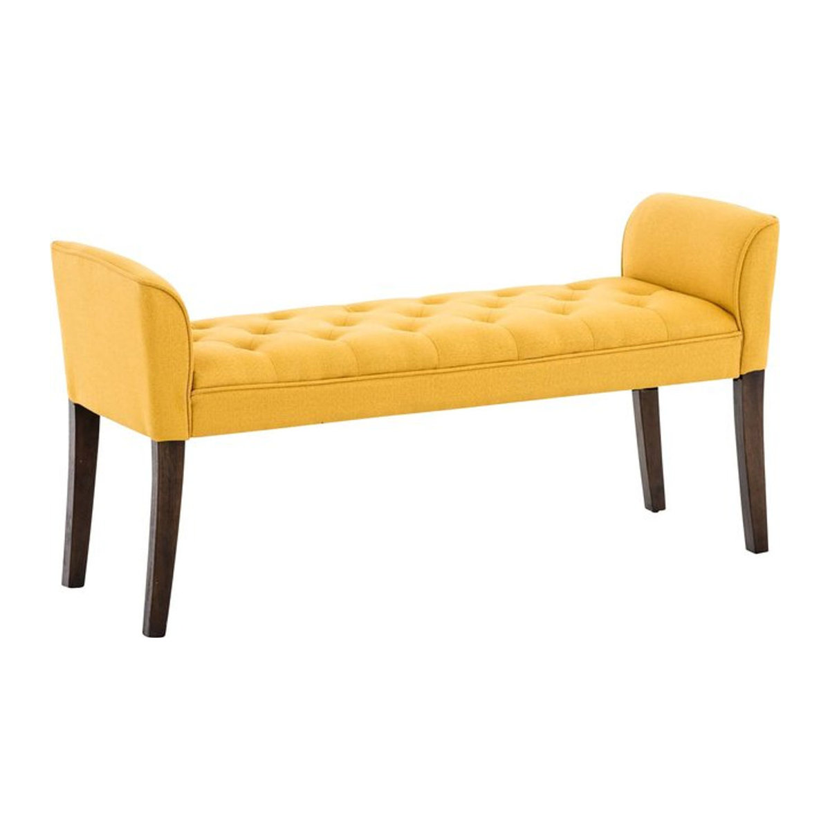 CLP Chaiselongue Cleopatra Polsterbank in Gelb - Bild 1