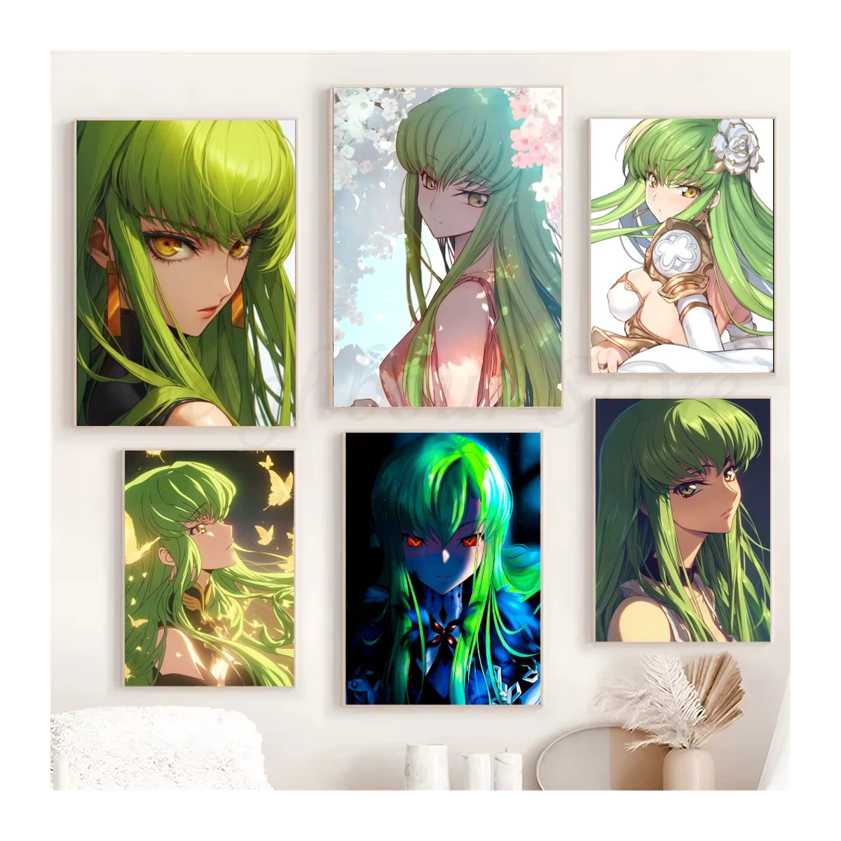 Code Geass Lelouch Of The Rebellion Anime Poster Kunstdruck auf Papier, mehrfarbig, Hochformat - Bild 3
