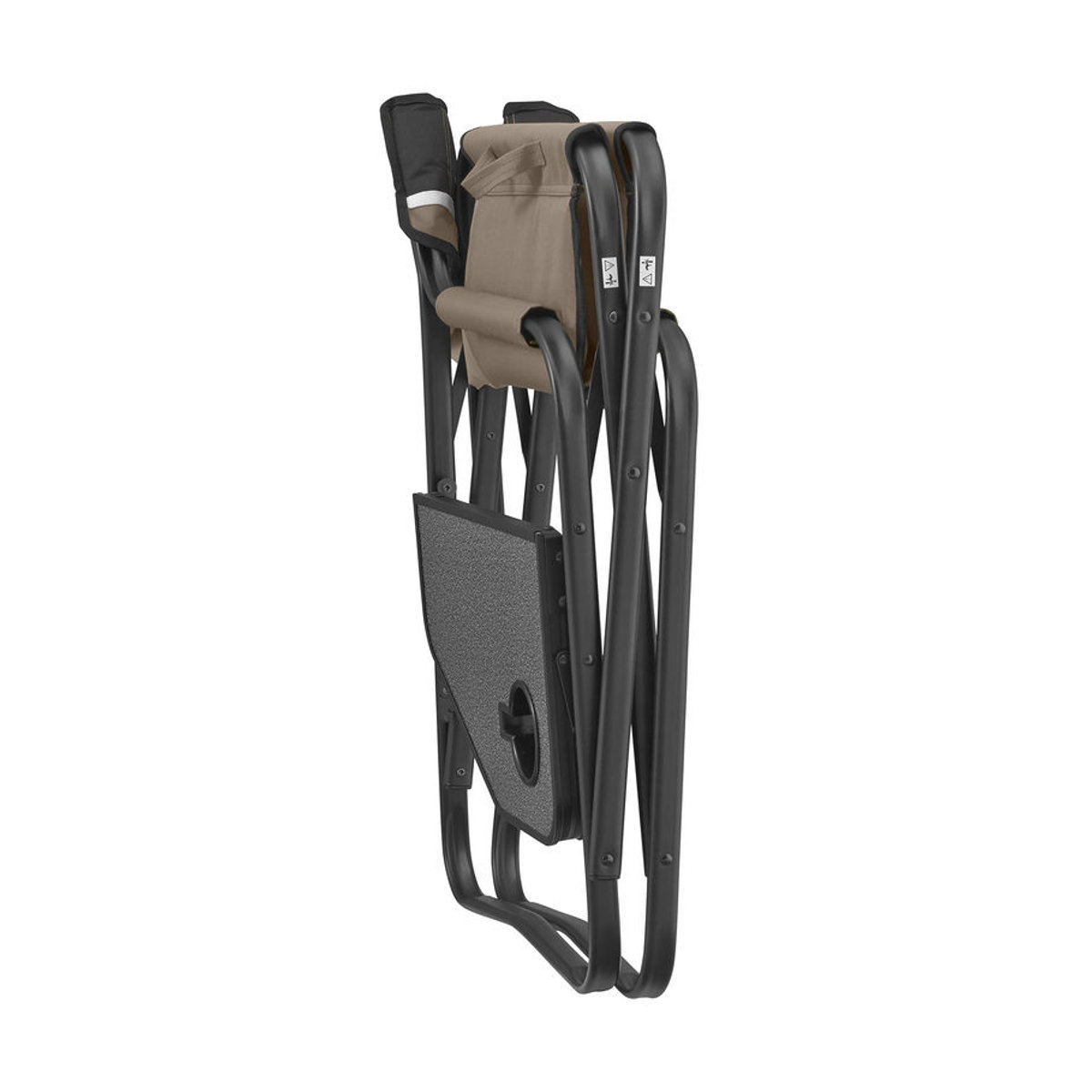 Coleman Gartenliege mit Beistelltisch klappbar Beige aus Polyester - Bild 3