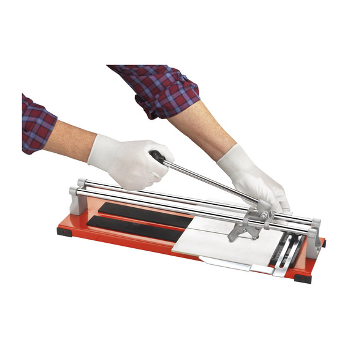 CONNEX Fliesenschneider aus Stahl in Rot, Silber und Schwarz - Bild 3