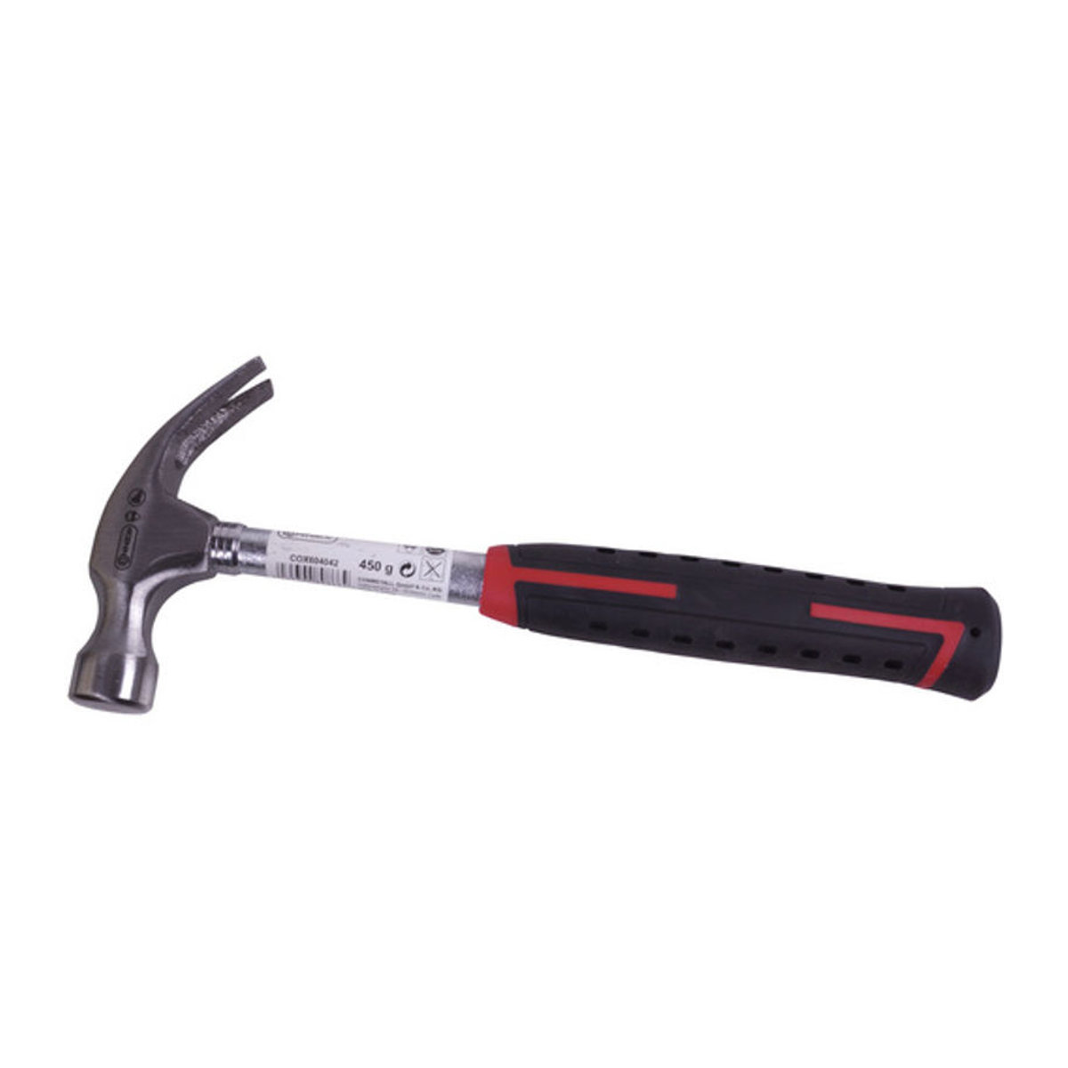 CONNEX Klauenhammer aus Stahl in Bunt, 0,45 kg - Bild 2