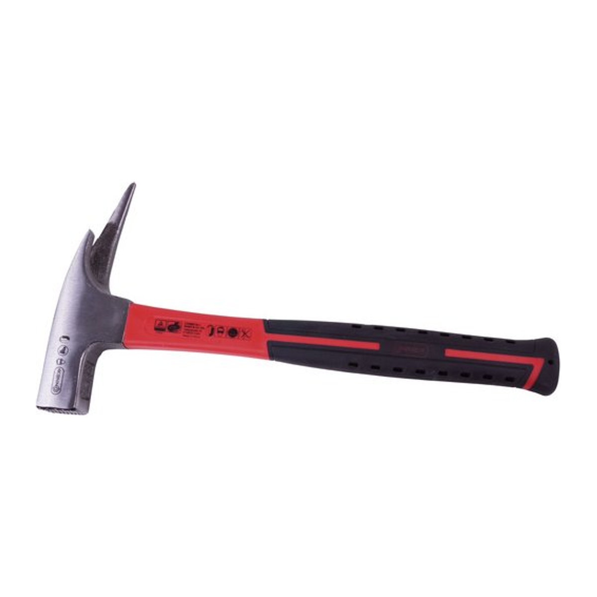 CONNEX Latthammer 0,6 kg rot/silberfarben/schwarz - Bild 1