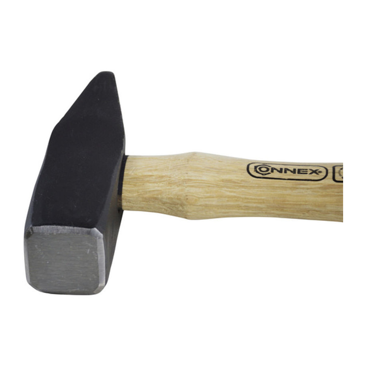 CONNEX Schlosserhammer in Schwarz mit 0,5 kg Gewicht für Metall und Holz - Bild 2