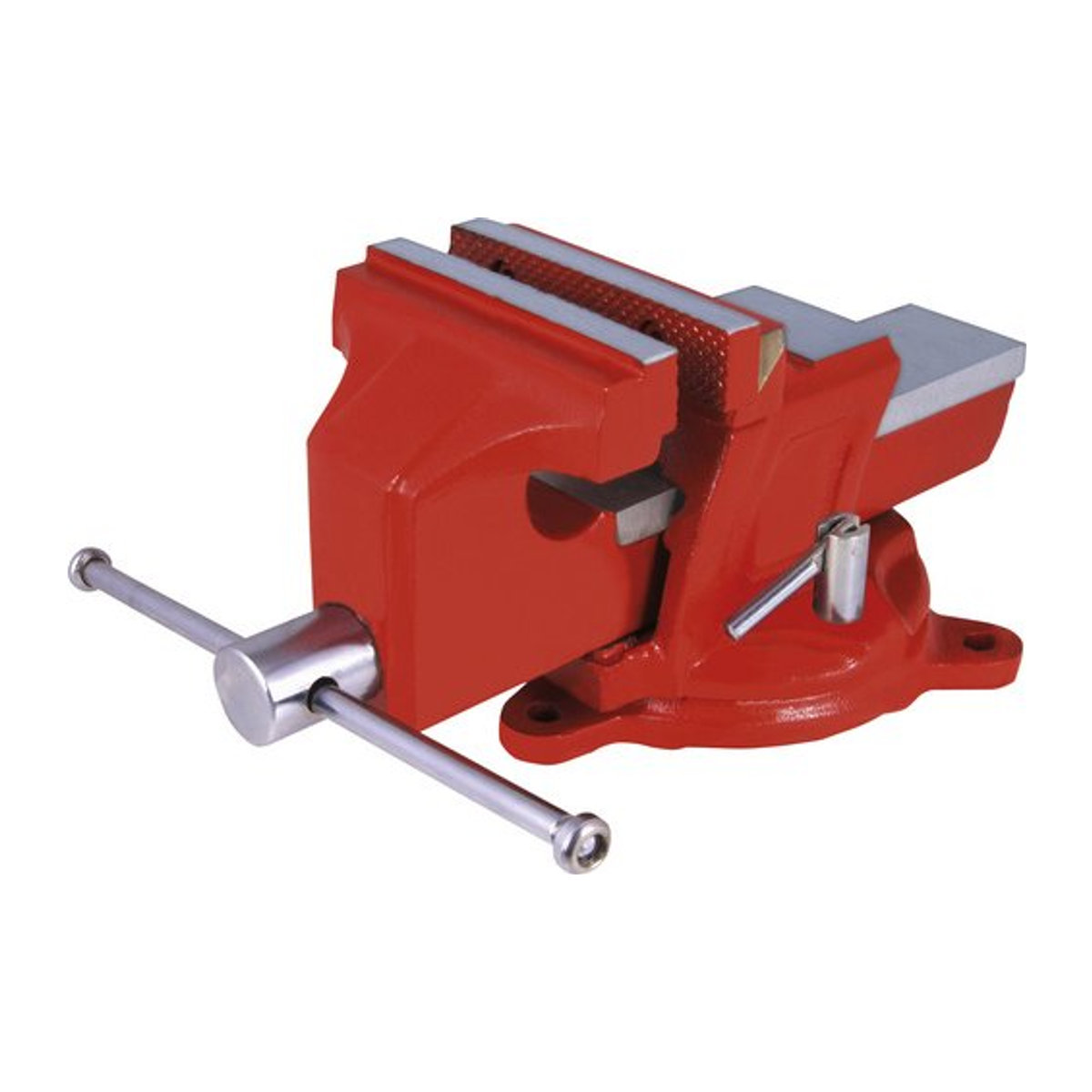 CONNEX Schraubstock aus Sphärostahlguss in Rot - Bild 1