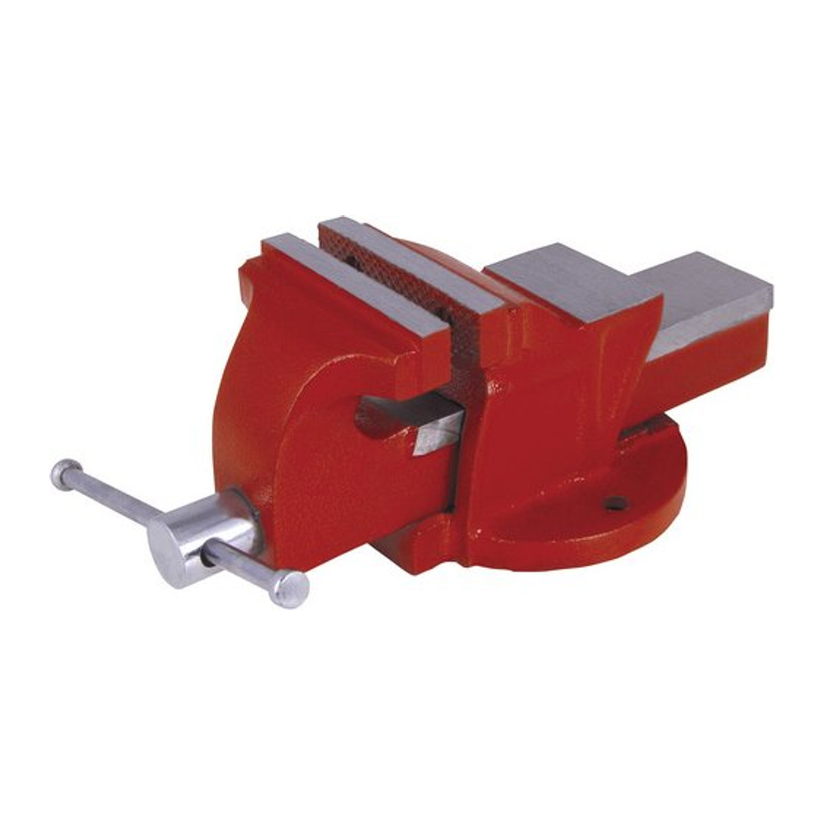 CONNEX Schraubstock aus Stahl und Sphärostahlguss mit 85 mm Spannweite und 0,8 cm Backenbreite - Bild 1