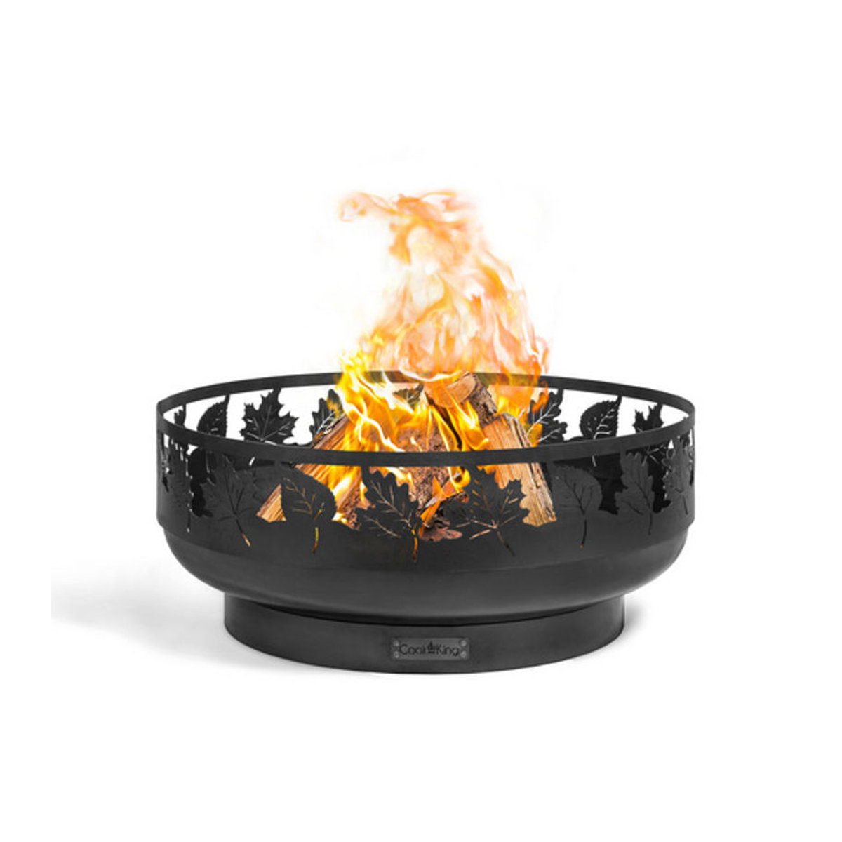 CookKing Feuerschale Toronto 80 aus Stahl in Schwarz, B/H/T: 80 x 33 x 80 cm - Bild 5