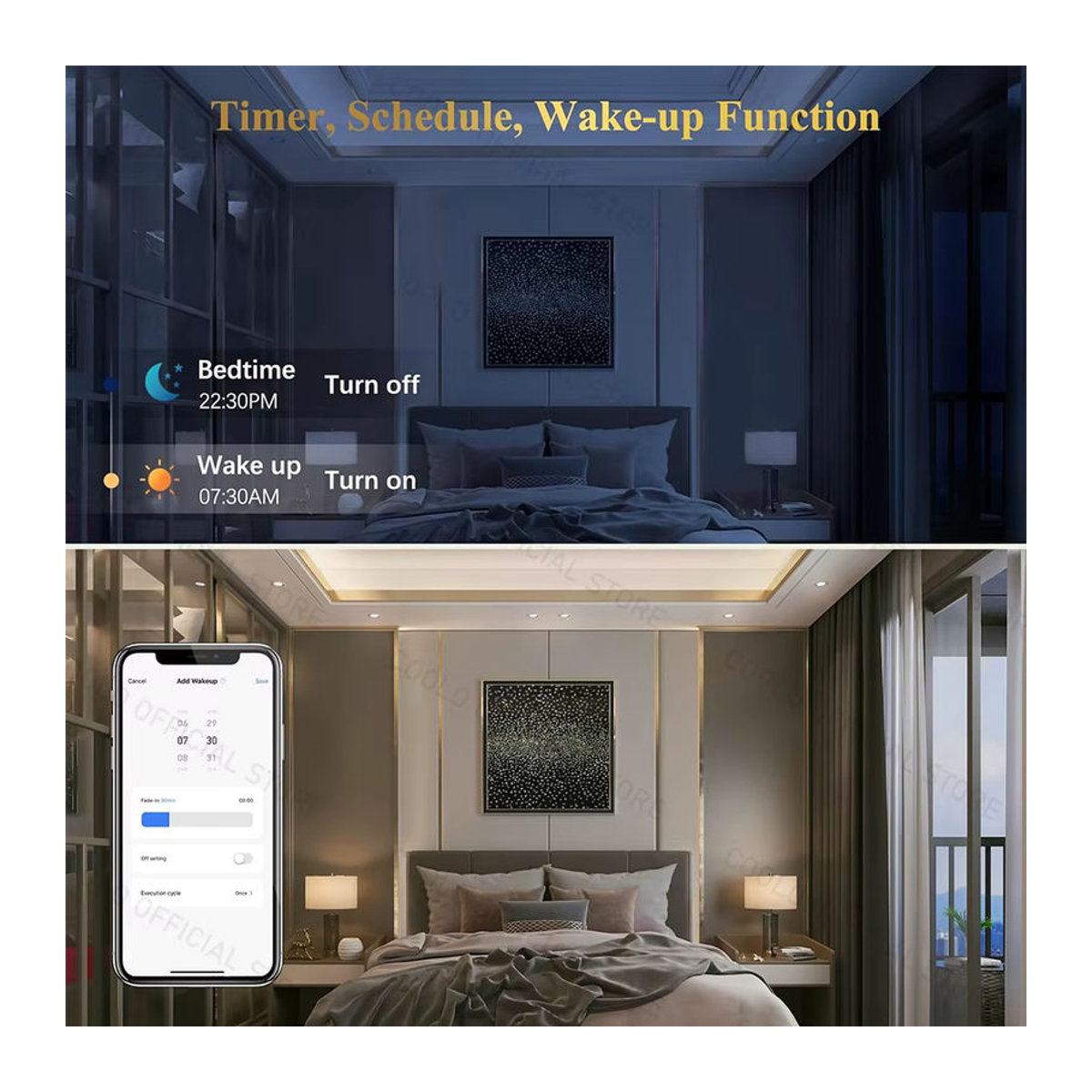 Coolo Smart LED Glühbirne GU10 RGB mit 5W dimmbarer Spotlight-Funktion für WiFi und ZigBee, kompatibel mit Alexa und Google Assistant - Bild 3
