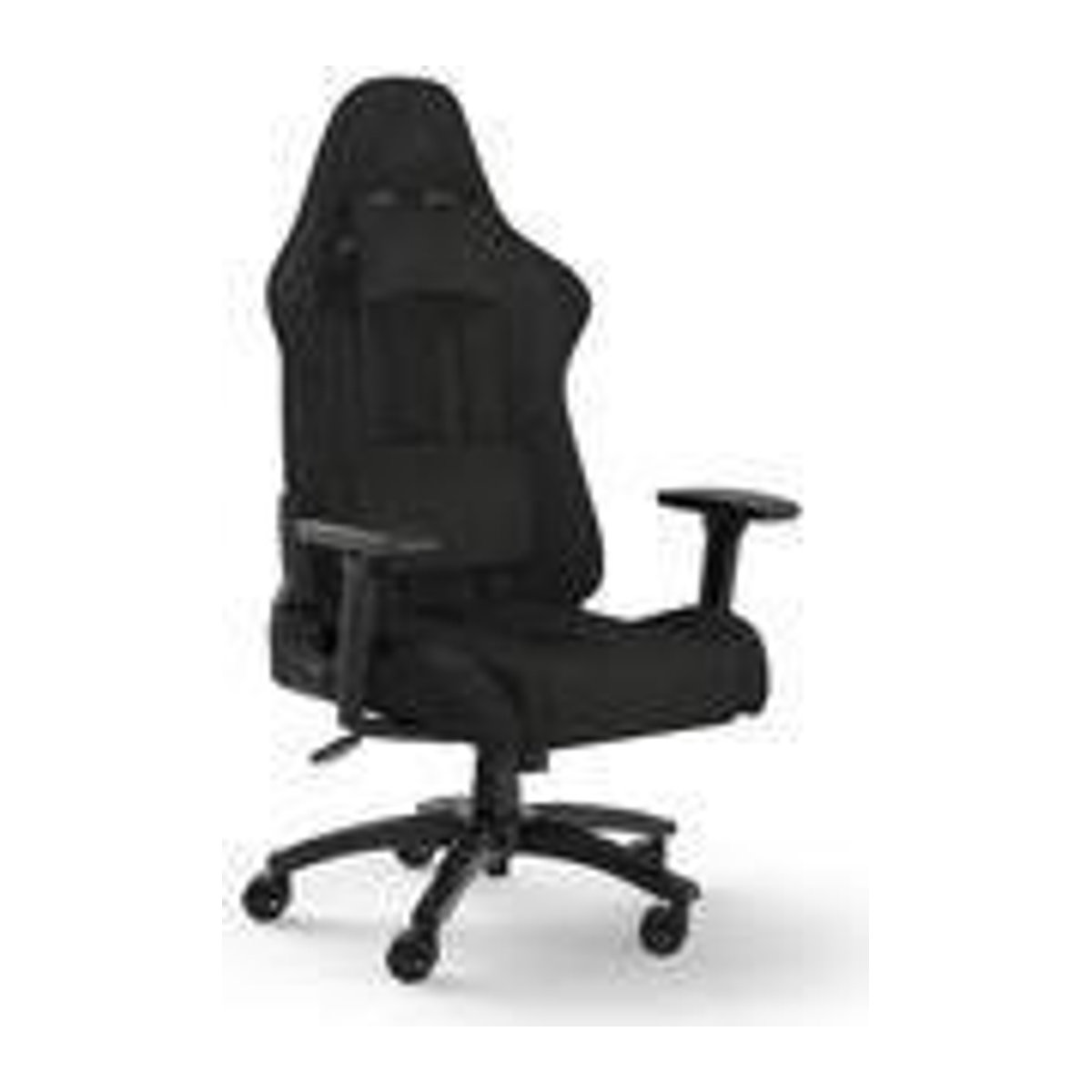 CORSAIR TC100 Relaxed Gaming-Stuhl aus Stoff, Schwarz, H: 189 cm, B: 120 cm, T: 50 cm - Bild 2