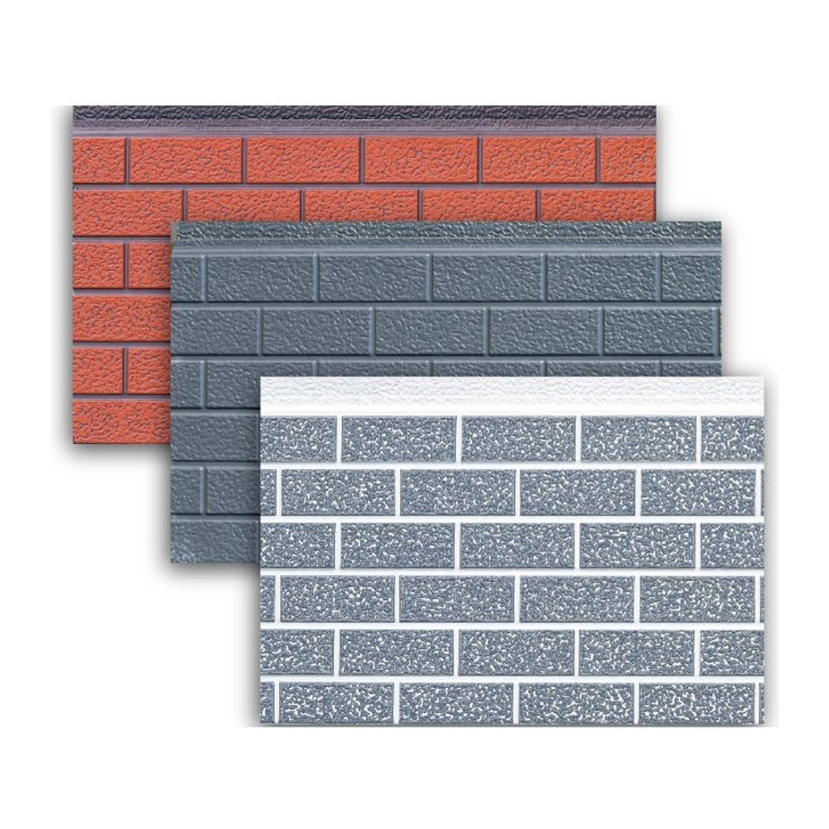 Cosult Wandpaneel aus Kunststoff mit geometrischem Design in Mehrfarbig zur Wandmontage - Bild 1