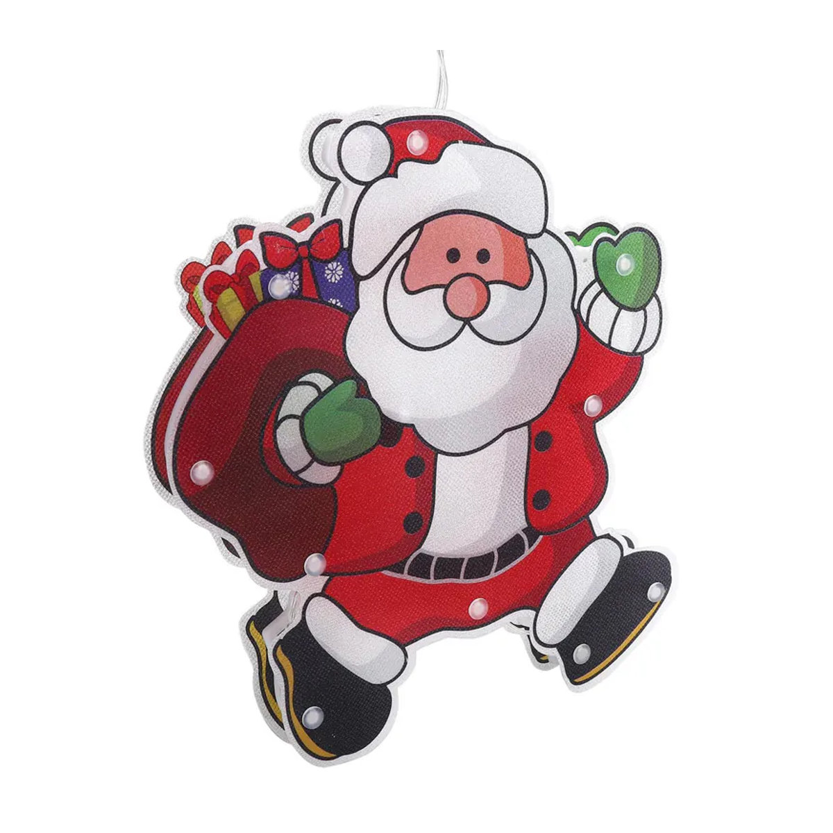 CosyHome LED Fensterleuchten mit Saugnapf im Weihnachtsdesign zur Dekoration - Bild 5