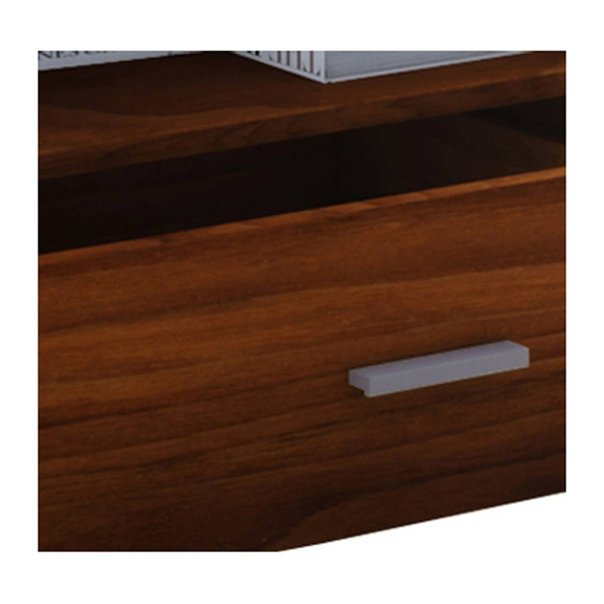 Couchtisch Junata von VCM in Braun, modern, B/T/H: 110 x 52 x 44 cm - Bild 4