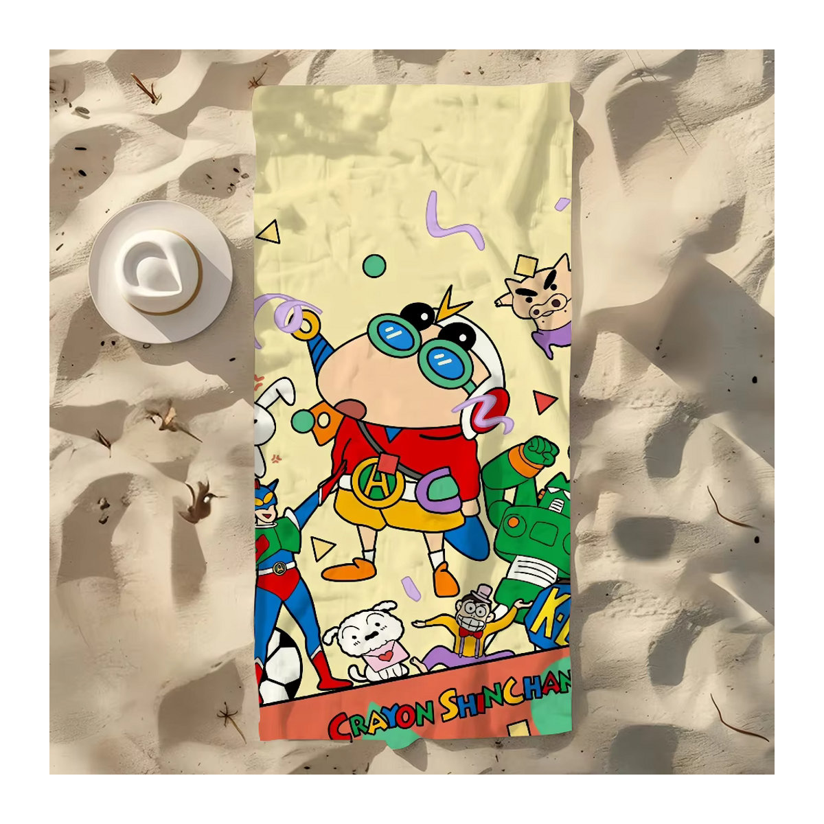 Crayon Shin-chan Anime Handtuch mehrfarbig schnell trocknend und saugfähig - Bild 4