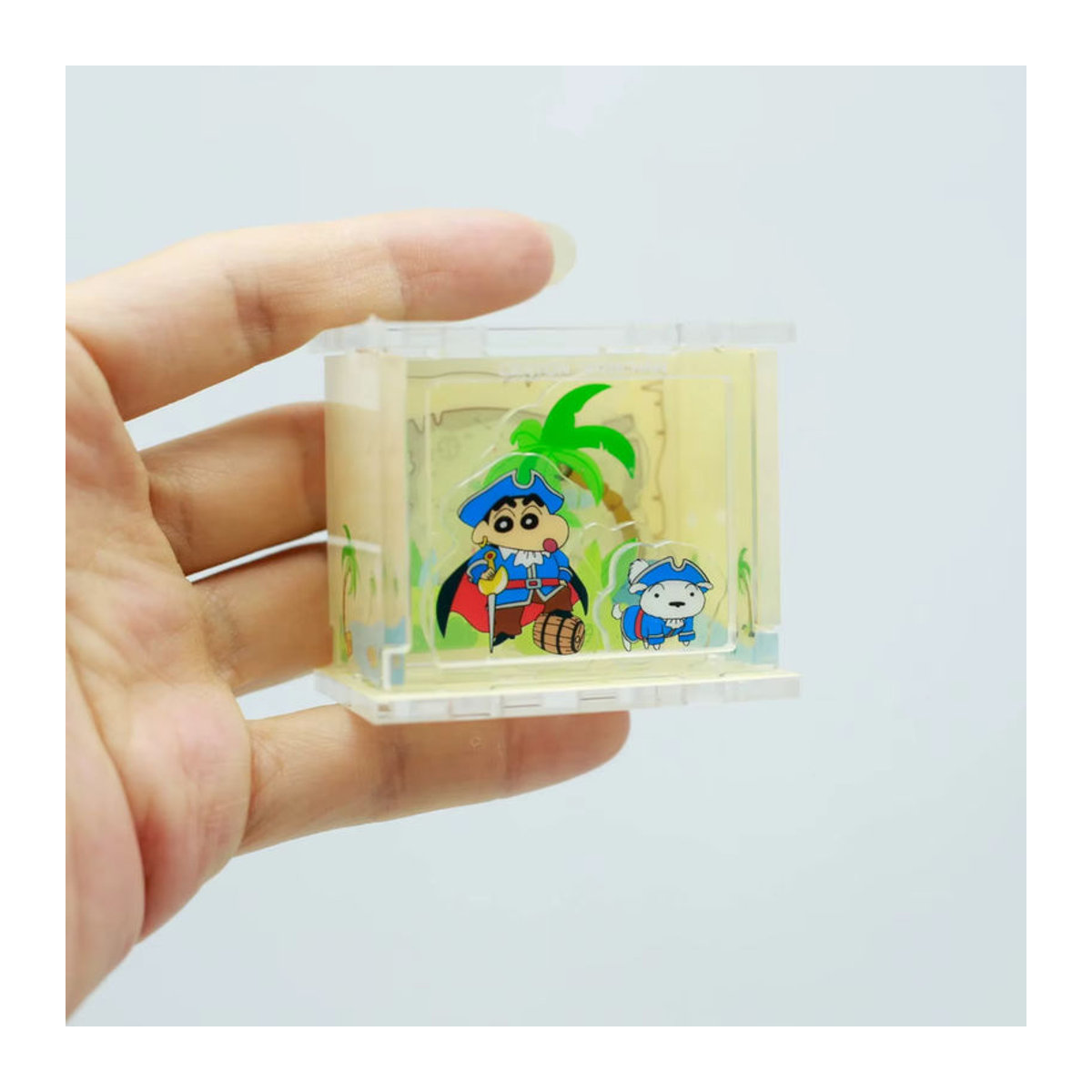 Crayon Shinchan Blind Box Re-Ment Anime Figur aus Kunststoff und Kunstharz, mehrfarbig, Schreibtisch Ornamente und Miniatur Zubehör für Kinder - Bild 2