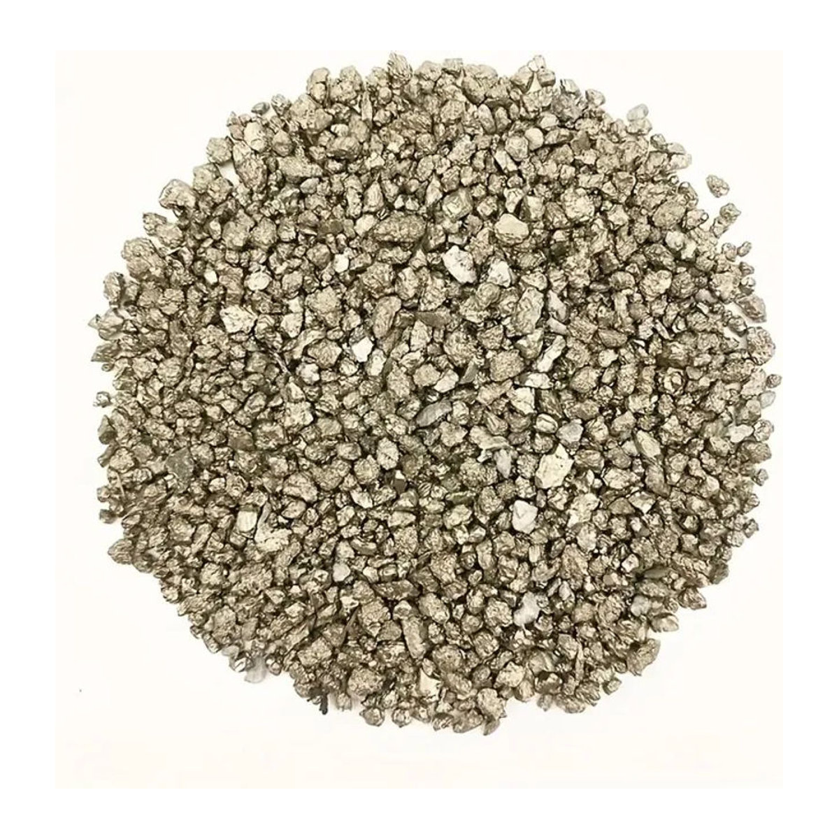 CrystalHola Natürlicher Premium Pyritstein in Gold, unregelmäßig zerkleinerte Kristalle zur Dekoration - Bild 1