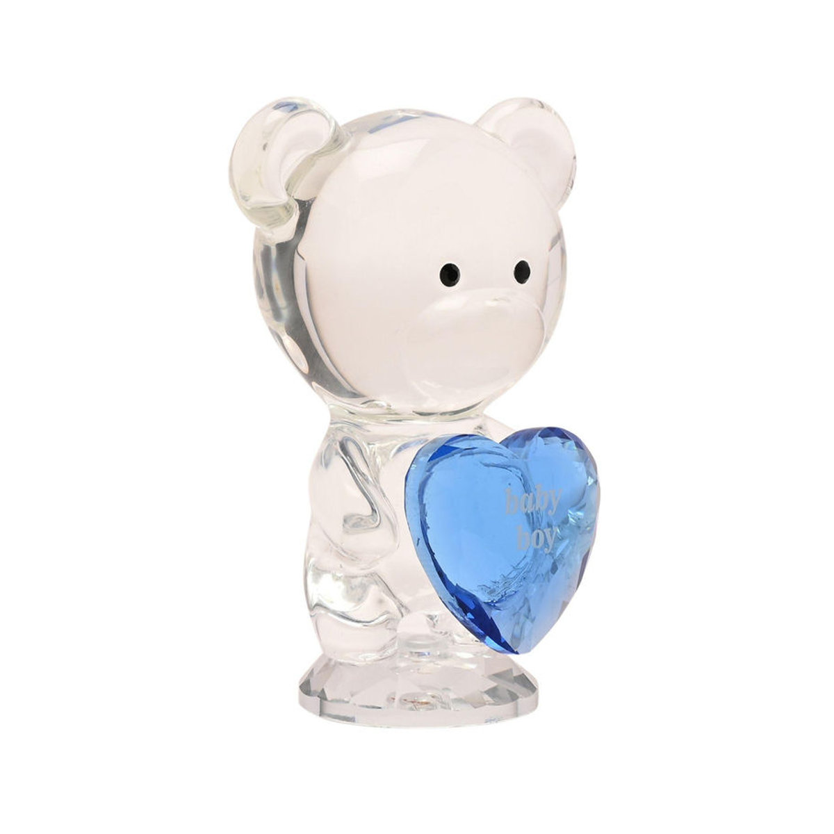Crystocraft Kristallbär Dekoration aus Glas in Transparent, Baby Junge - Bild 3