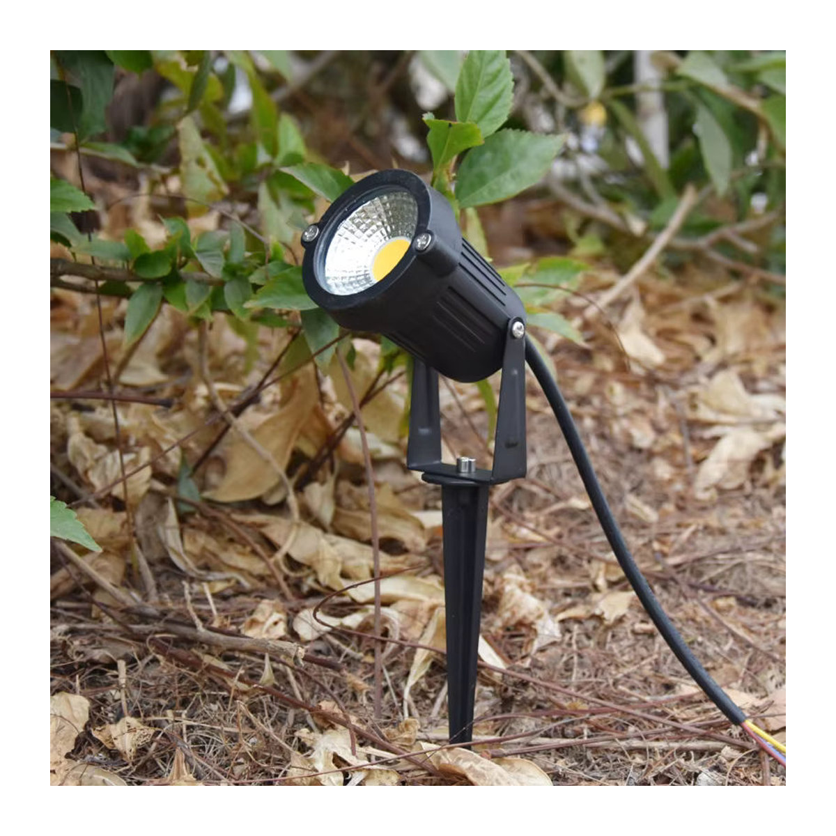 CTEEATE LED COB Garten Wegeleuchte Schwarz Warmweiß 3000K Minimalistisch - Bild 5